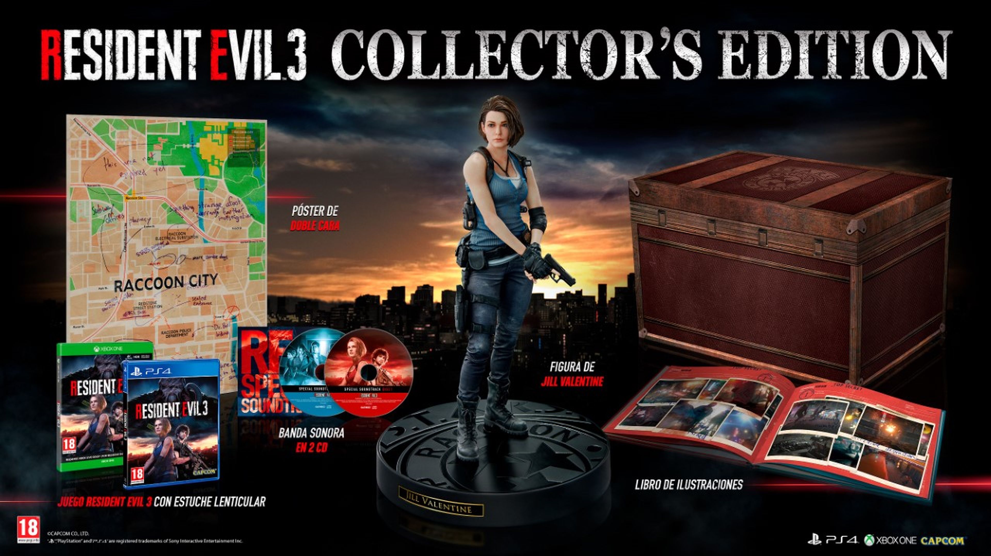 Resident Evil 3 coleccionista