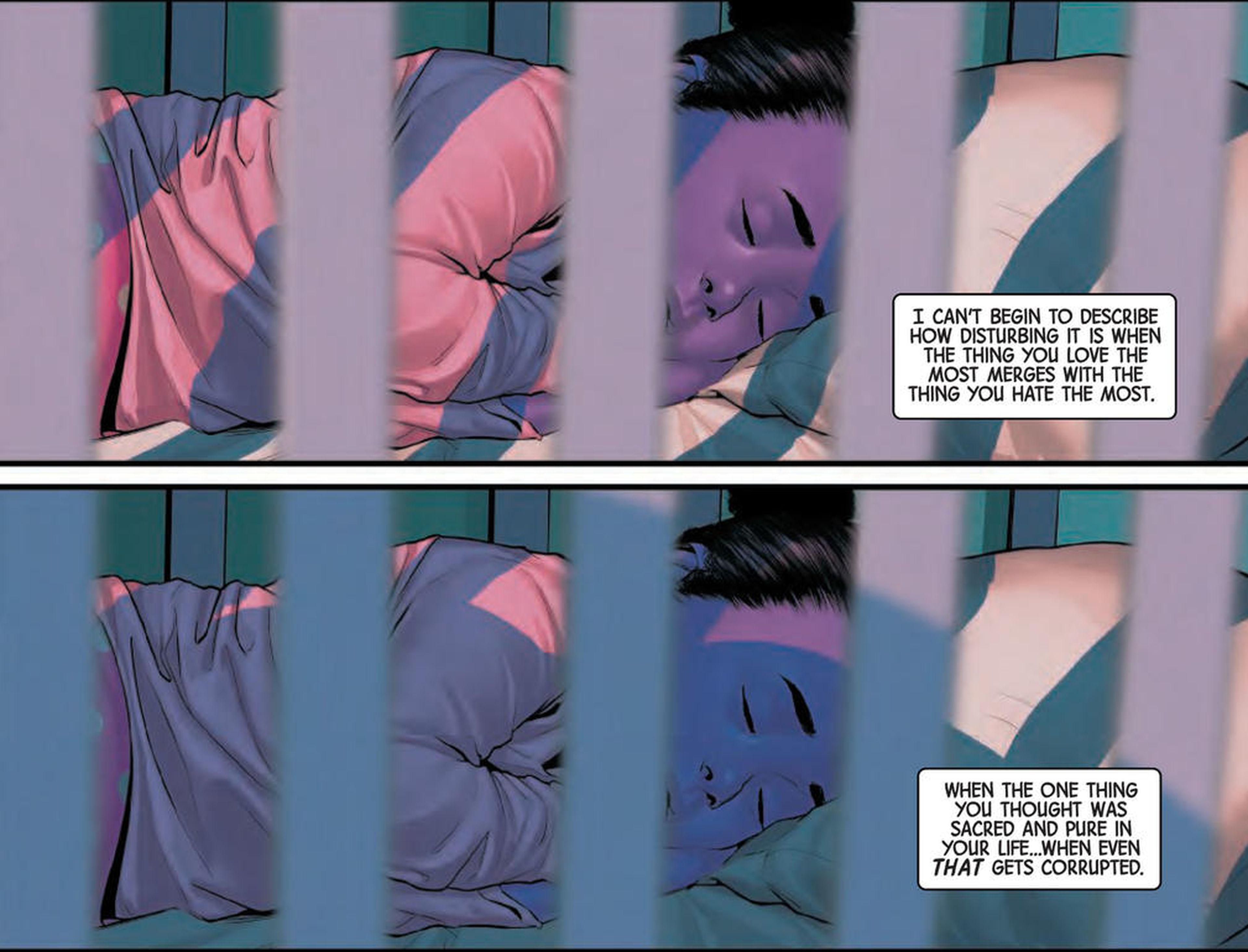 Viñeta de Jessica Jones: La hija púrpura (Marvel Comics)