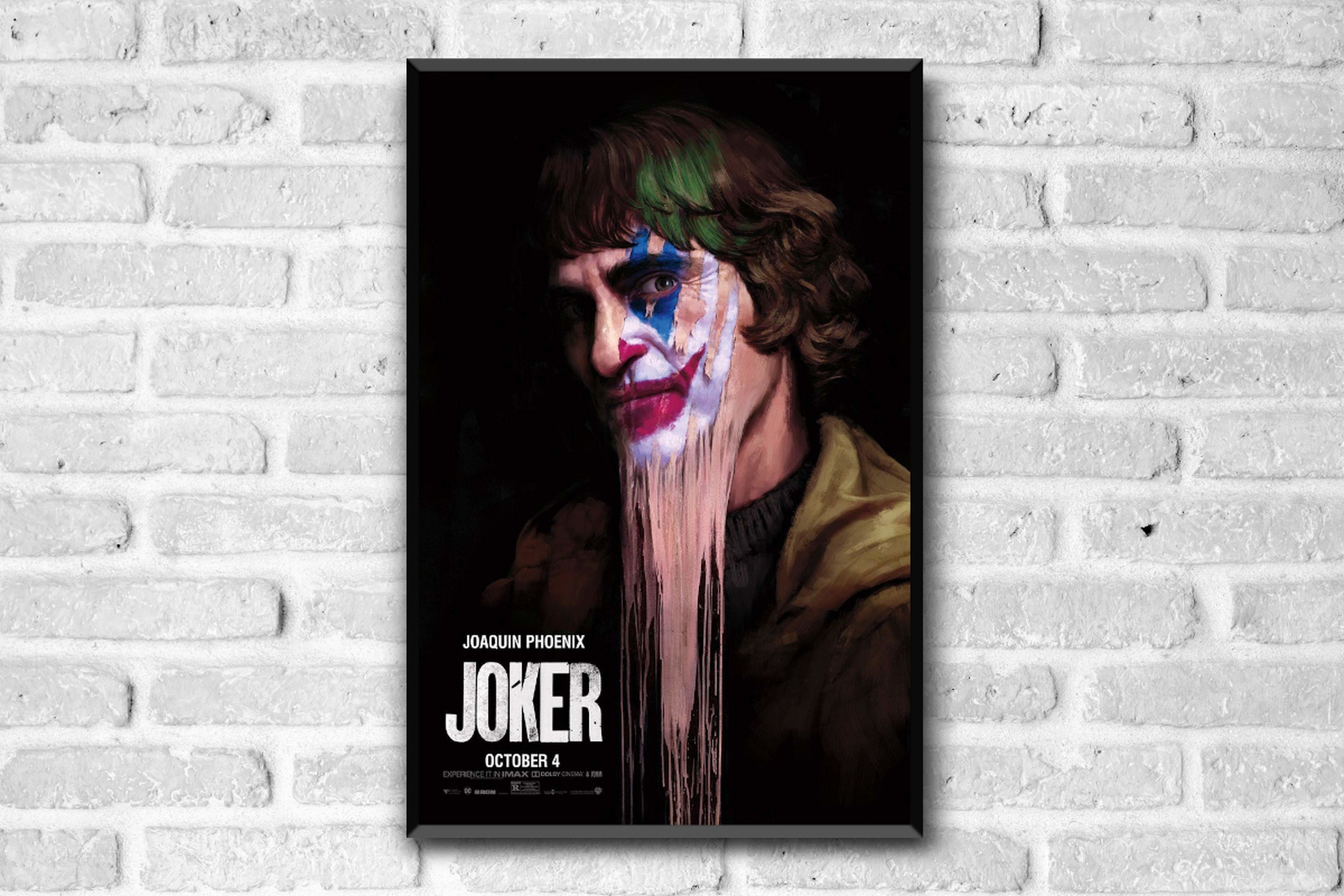 5 espectaculares pósters del Joker para celebrar el Oscar de Joaquin Phonenix