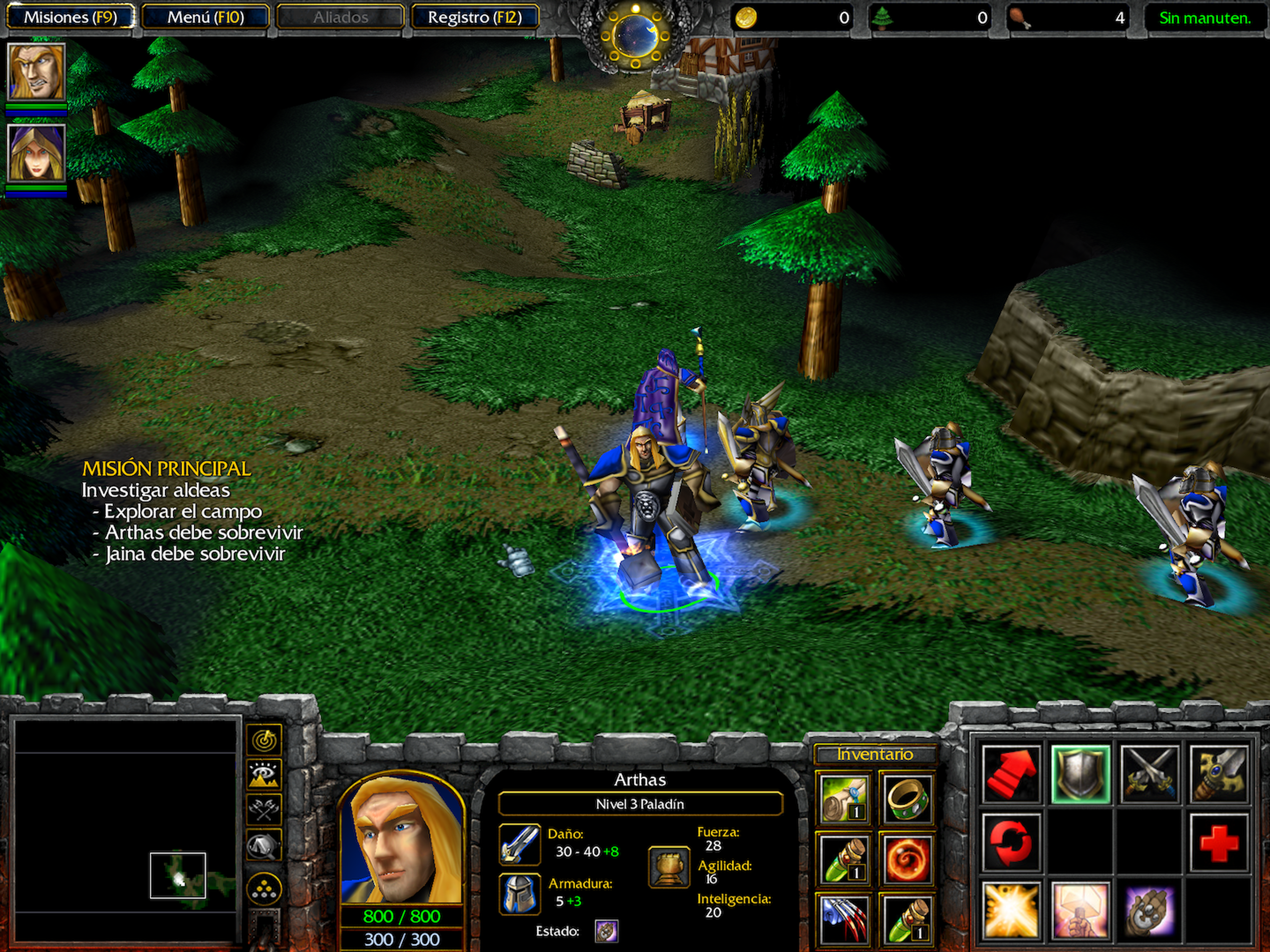 Análisis comparativa Warcraft III Reforged