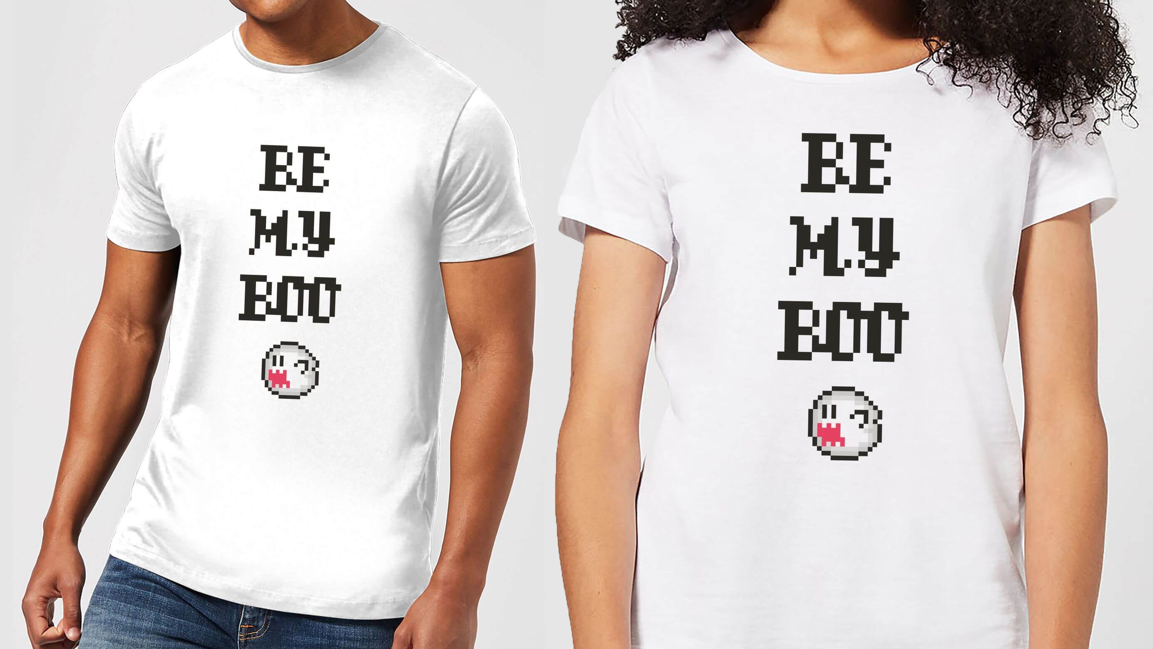 Camiseta Be My Boo para San Valentín
