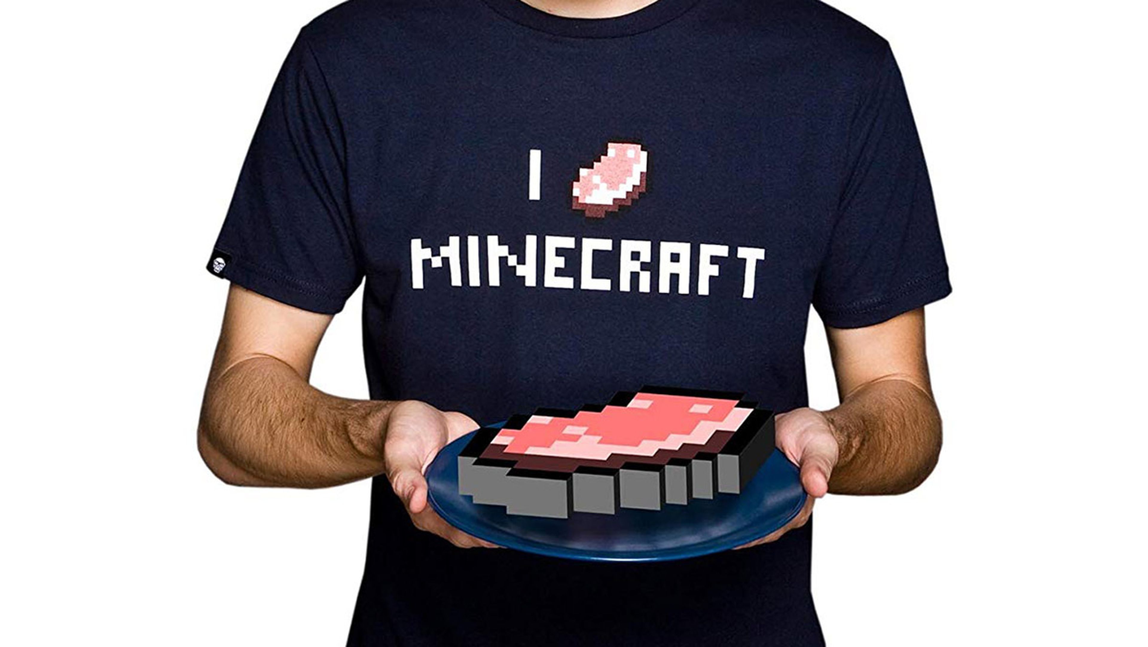 Camiseta I Love Minecraft