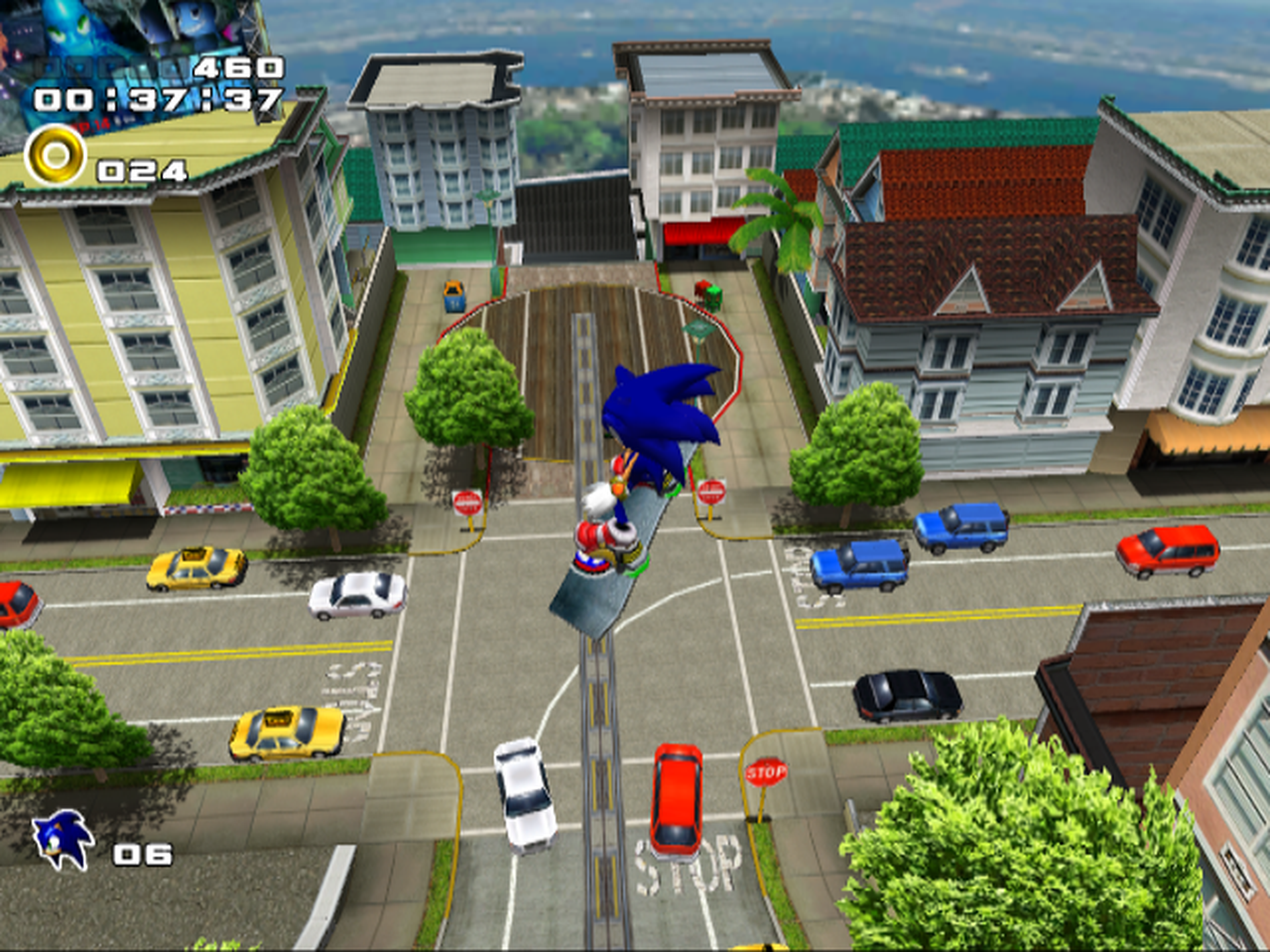 City Escape en Sonic Adventure 2