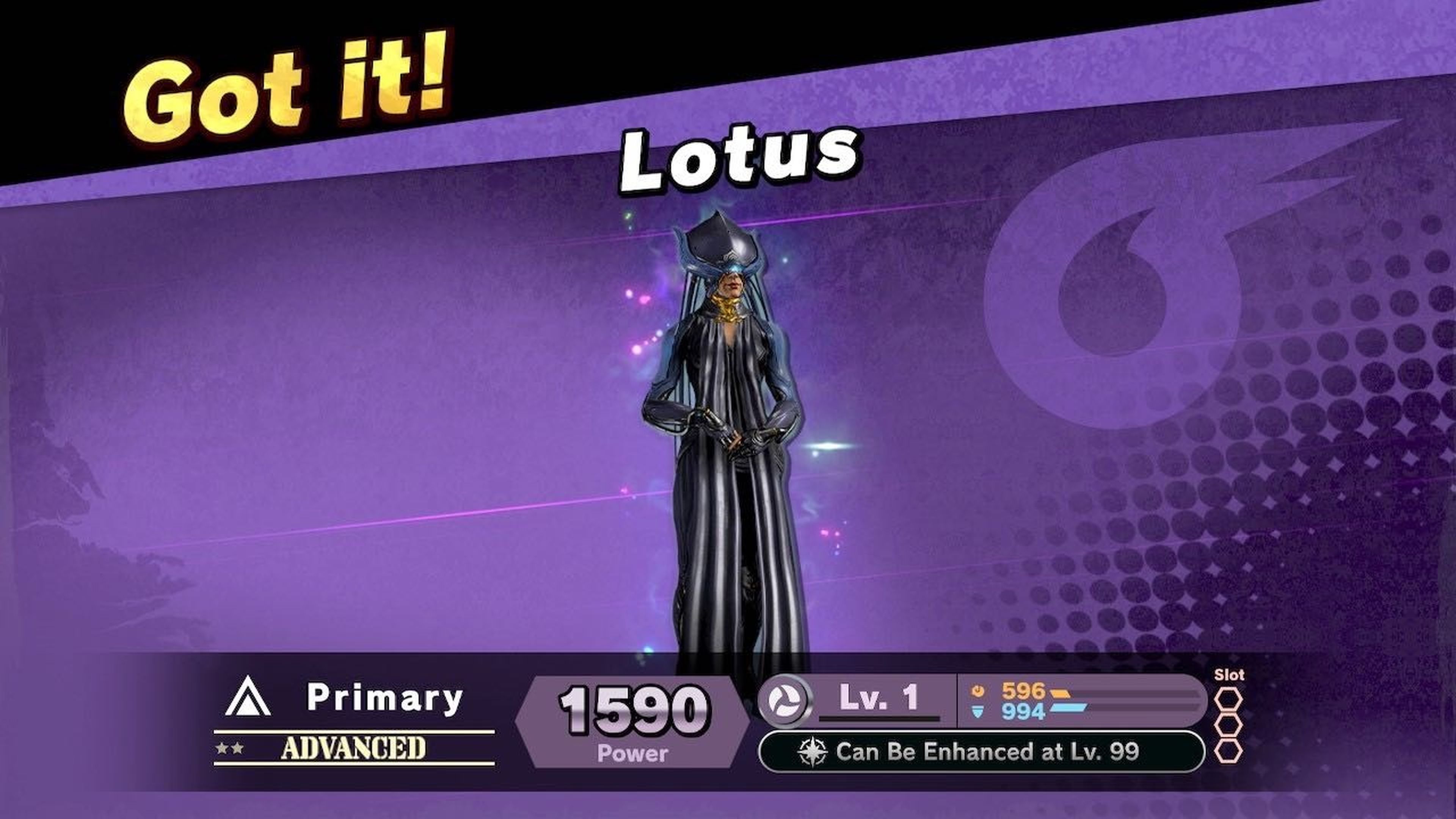 Lotus Warframe Smash Bros Ultimate