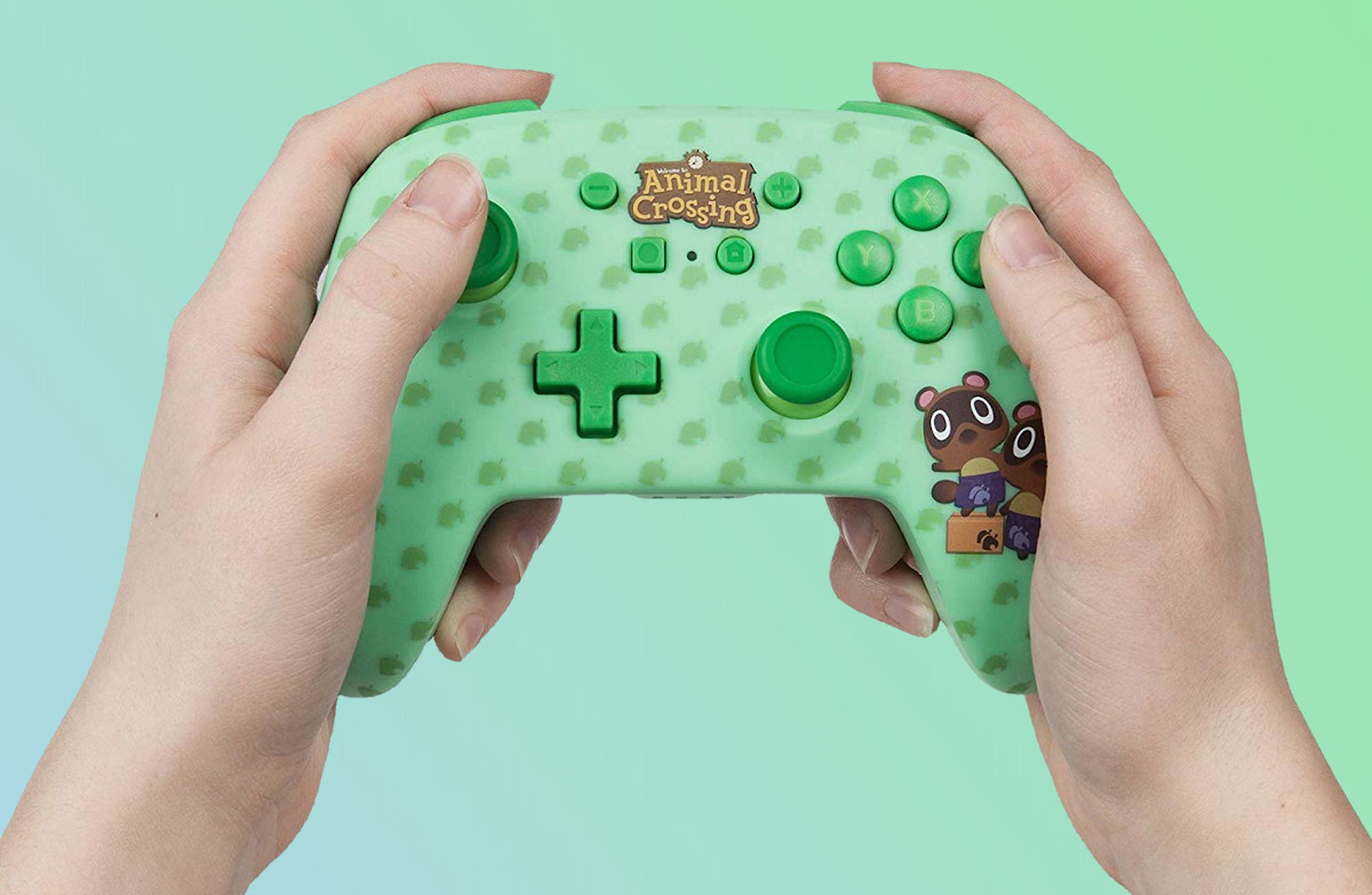 Mando de Power A para Nintendo Switch (Animal Crossing)