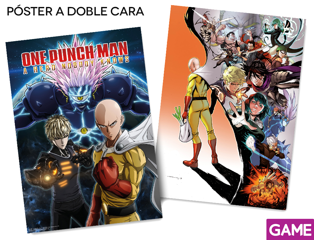 Reserva One Punch Man A Hero Nobody Knows En GAME Y Llévate Un Póster Y ...