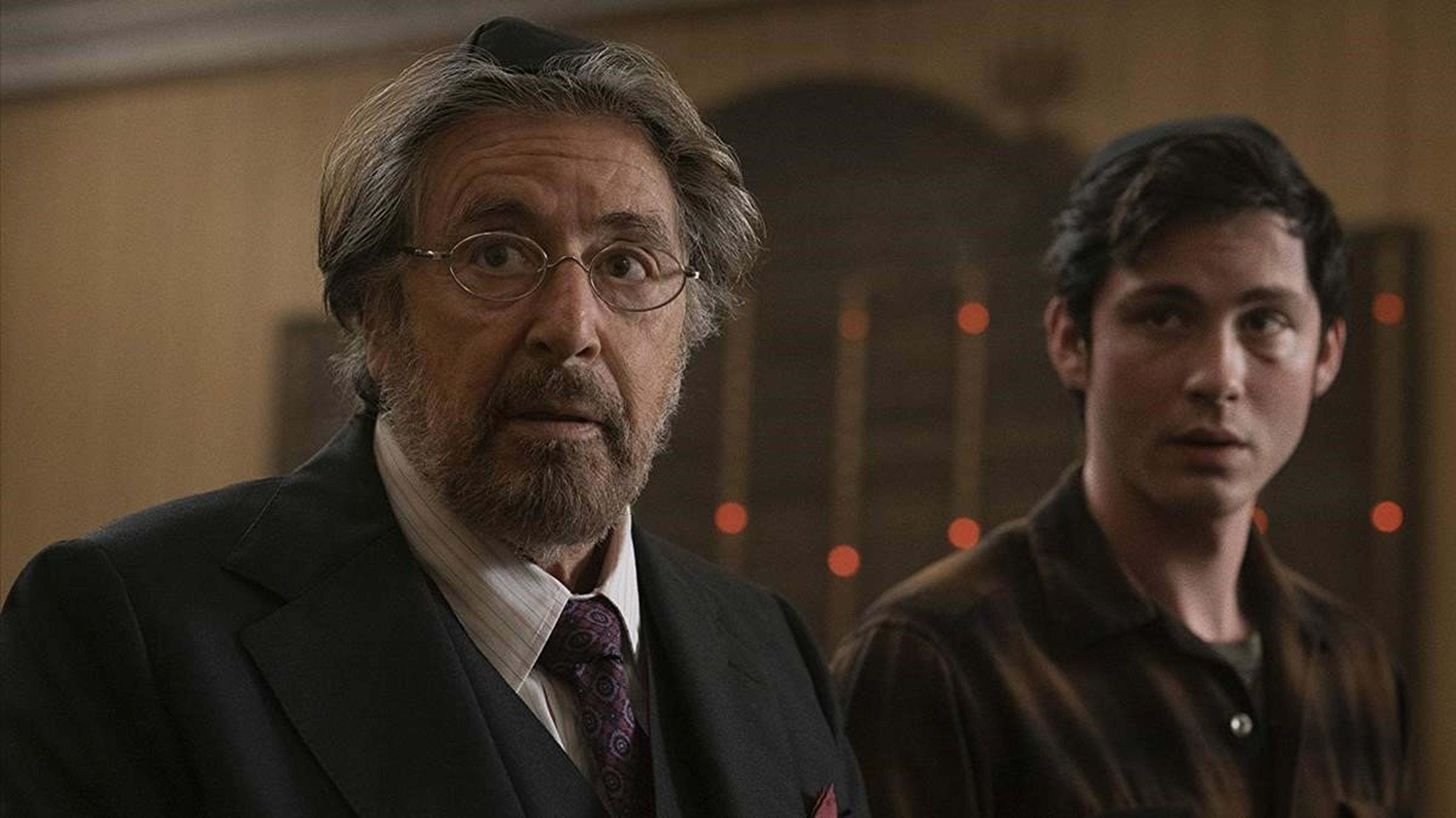 Al Pacino y Logan Lerman en Hunters