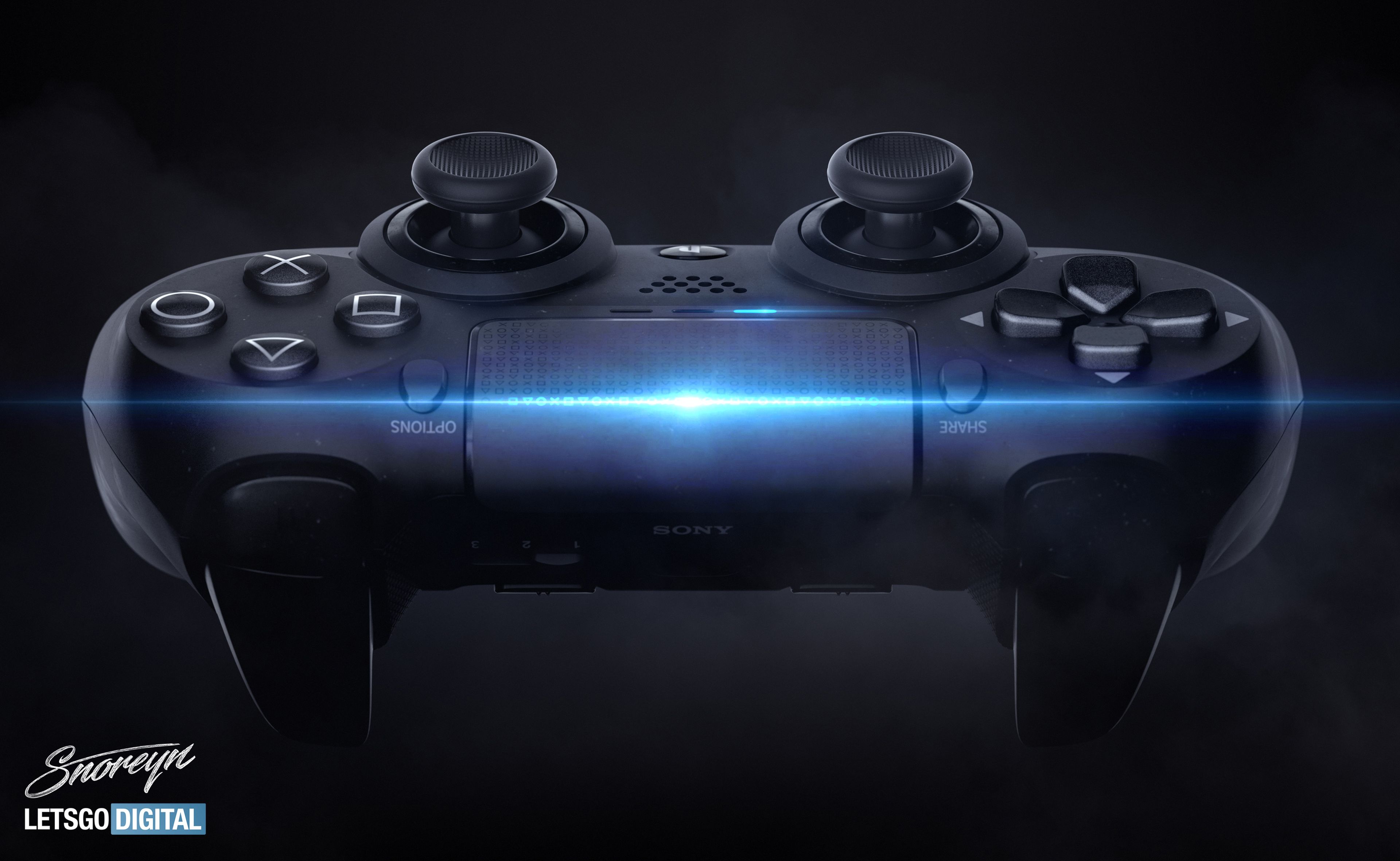 PS5 DualShock 5 render