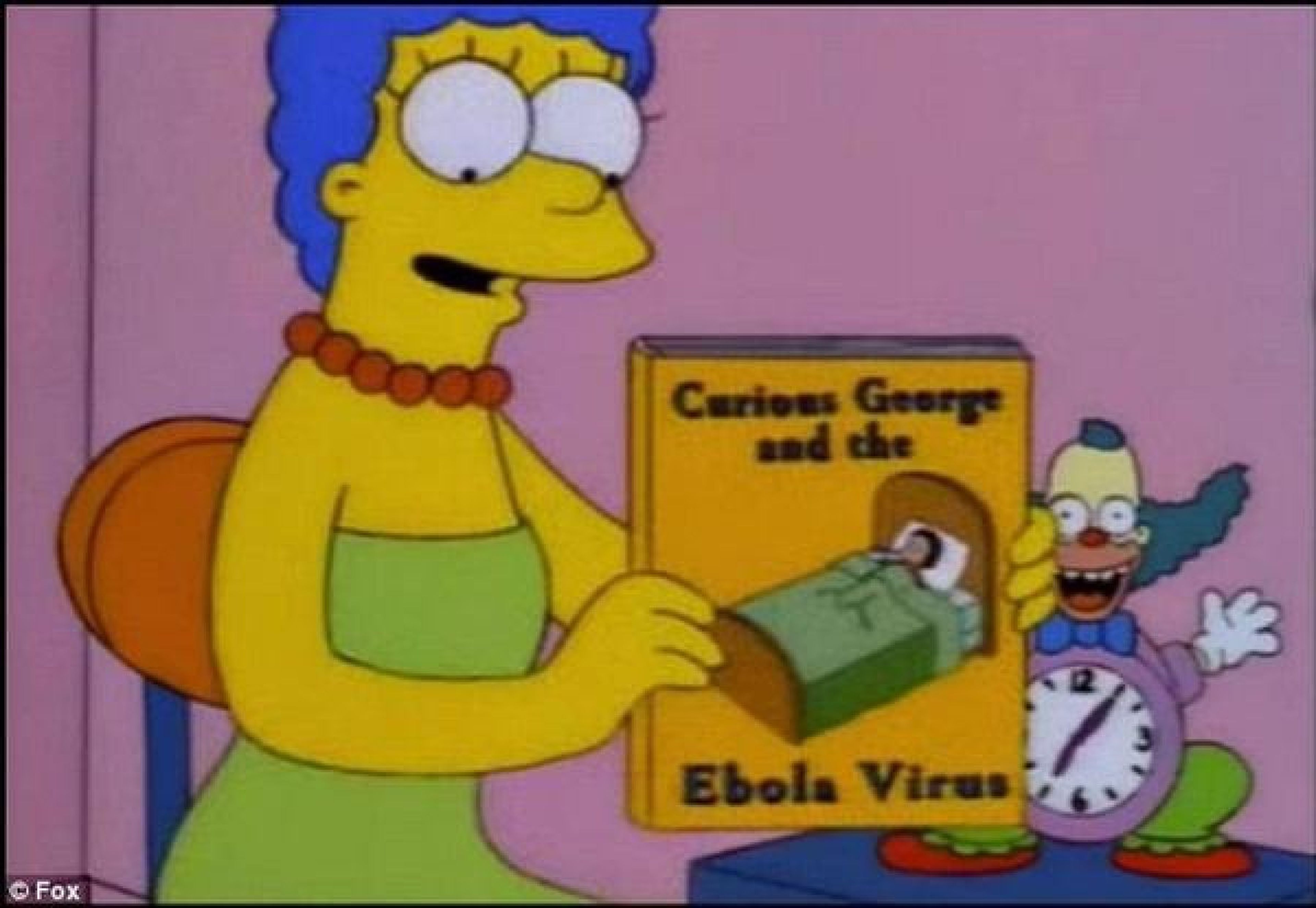 Los Simpson - Crisis del Ébola