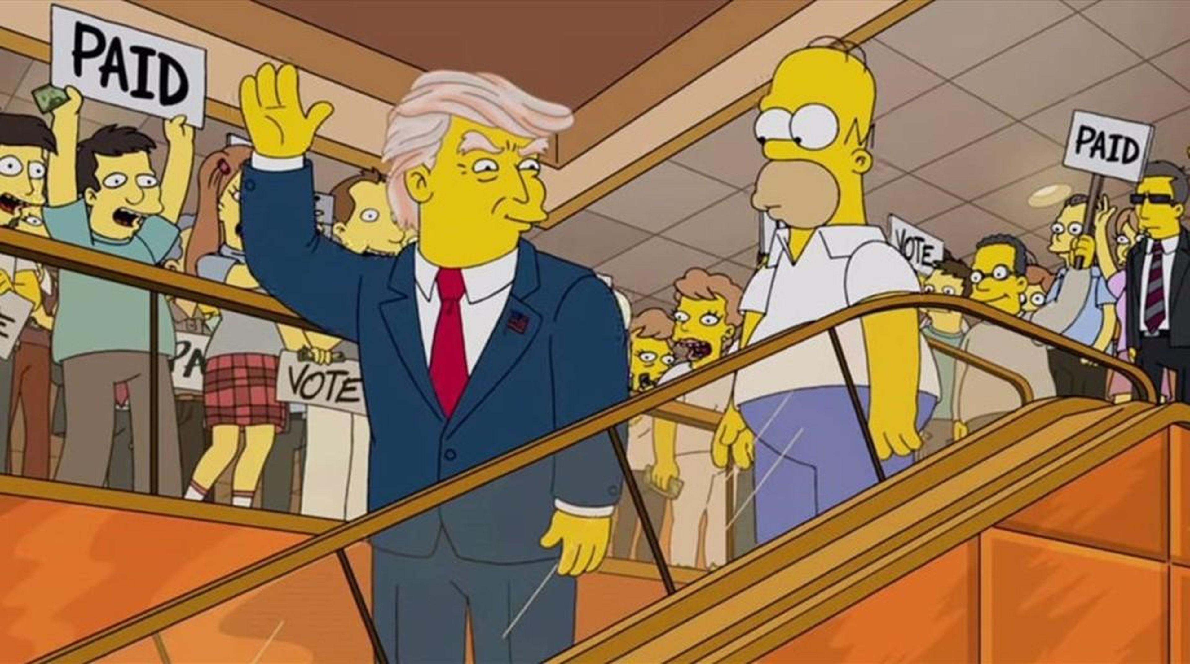 Los Simpson - Donald Trump