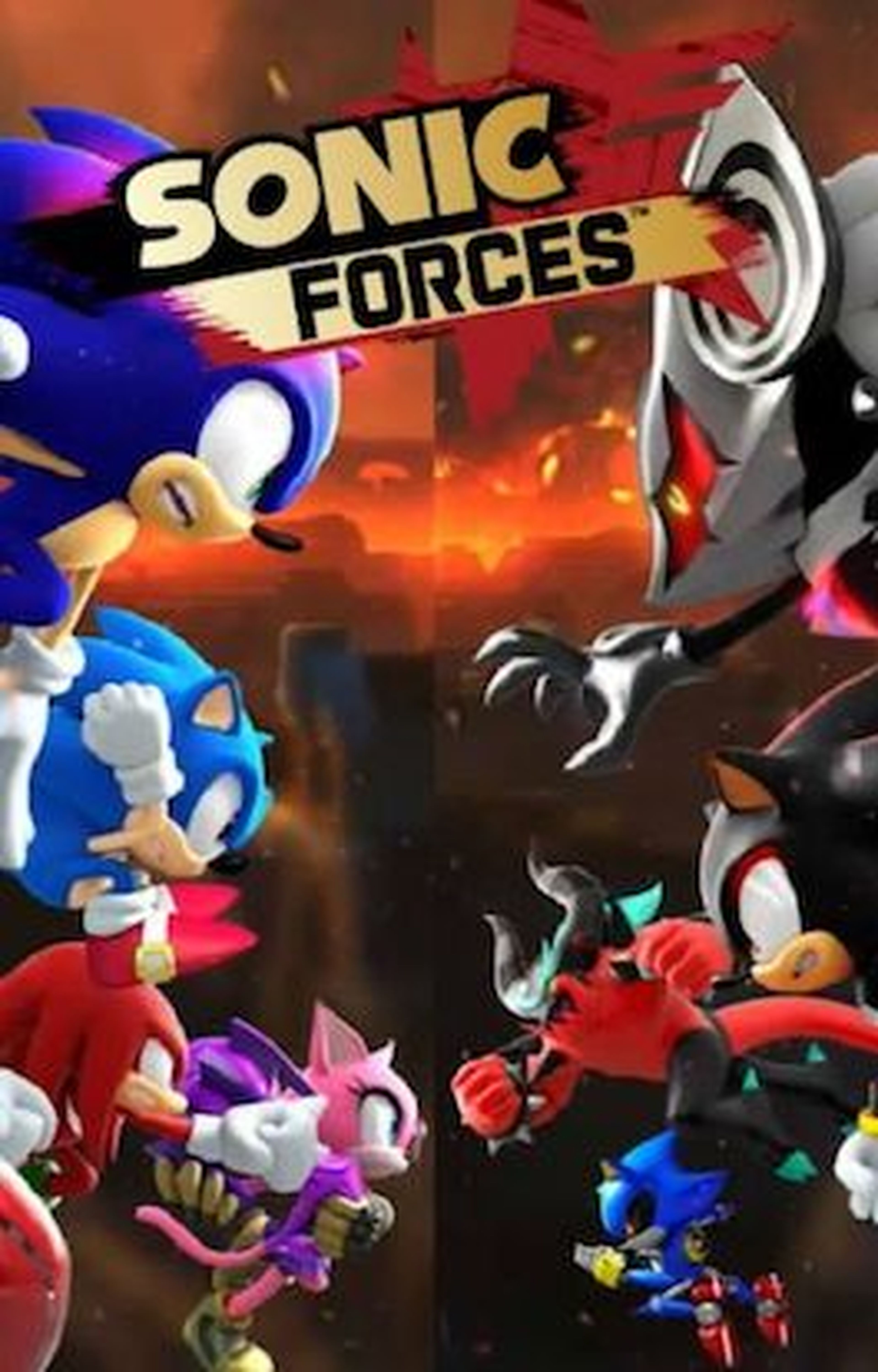 Sonic Forces Portada Ficha