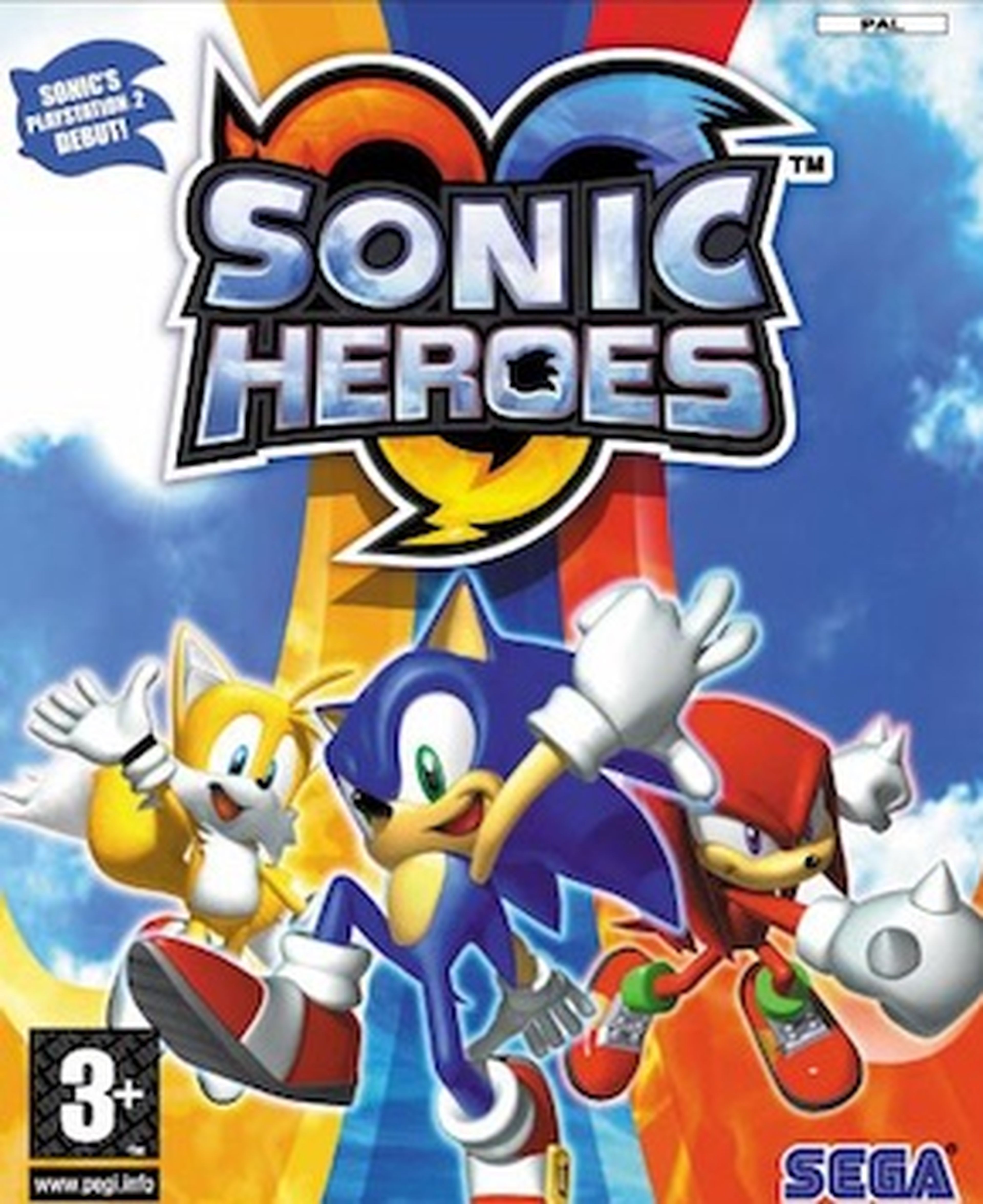 Sonic Heroes Portada Ficha