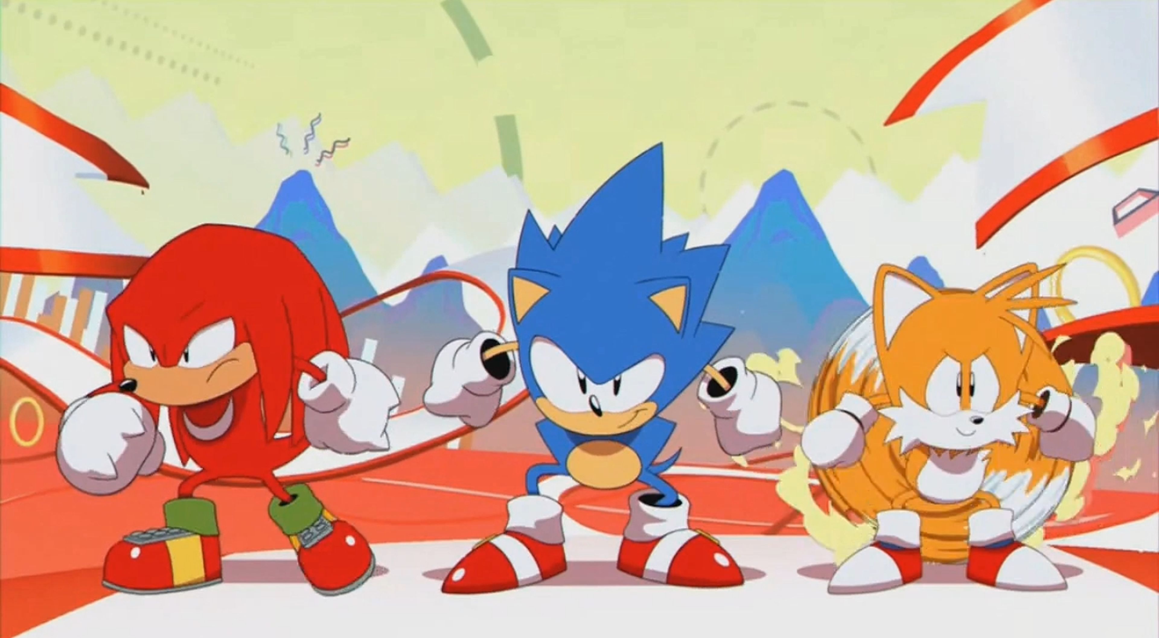 Sonic, Tails y Knuckles