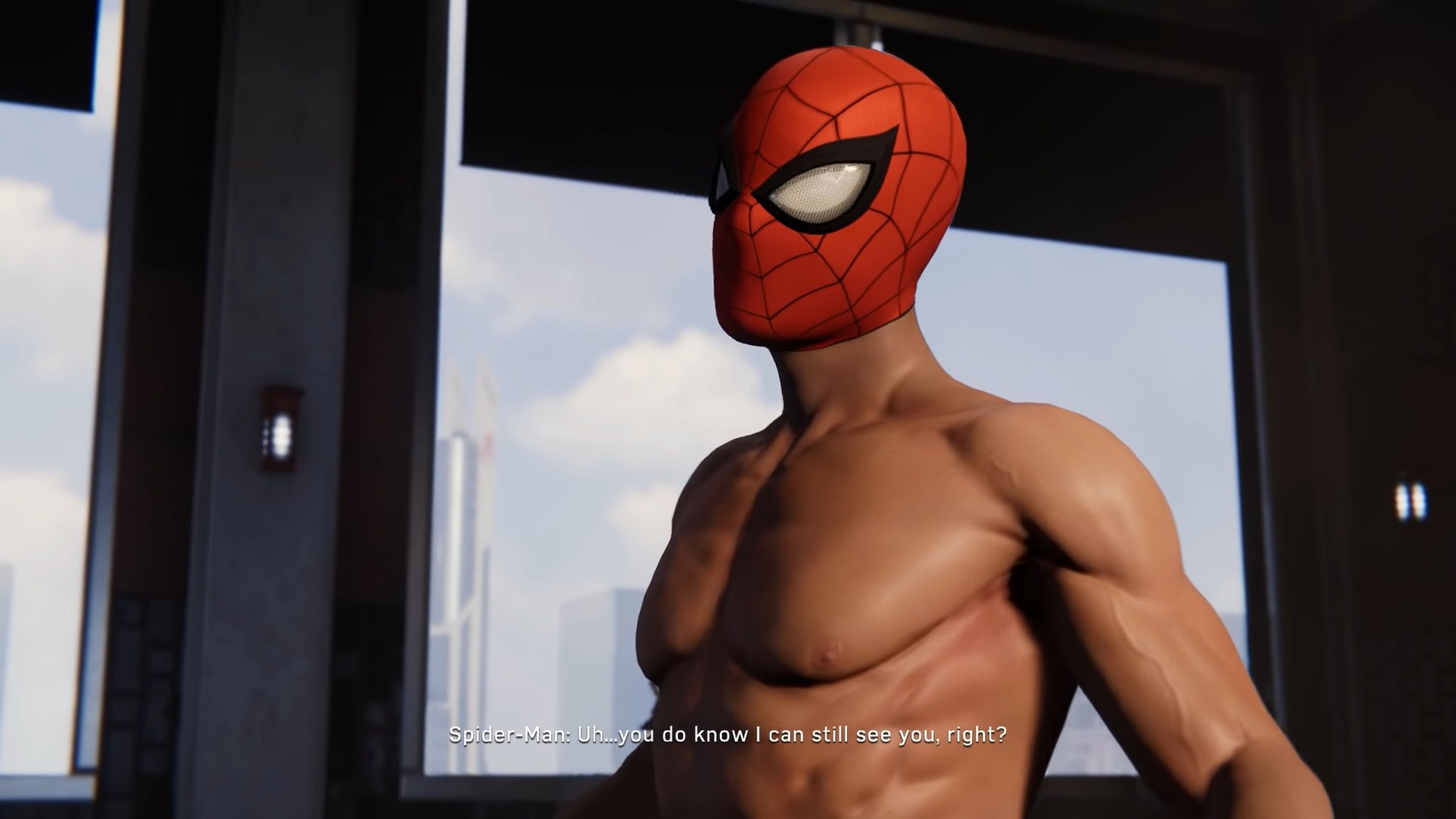 Spider-Man PS4 ropa interior traje