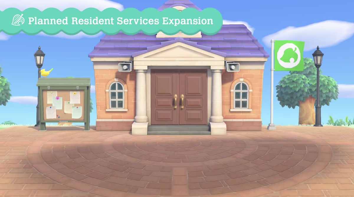 Animal Crossing New Horizons Service Center Cómo desbloquear todas las tiendas y edificios en Animal Crossing New