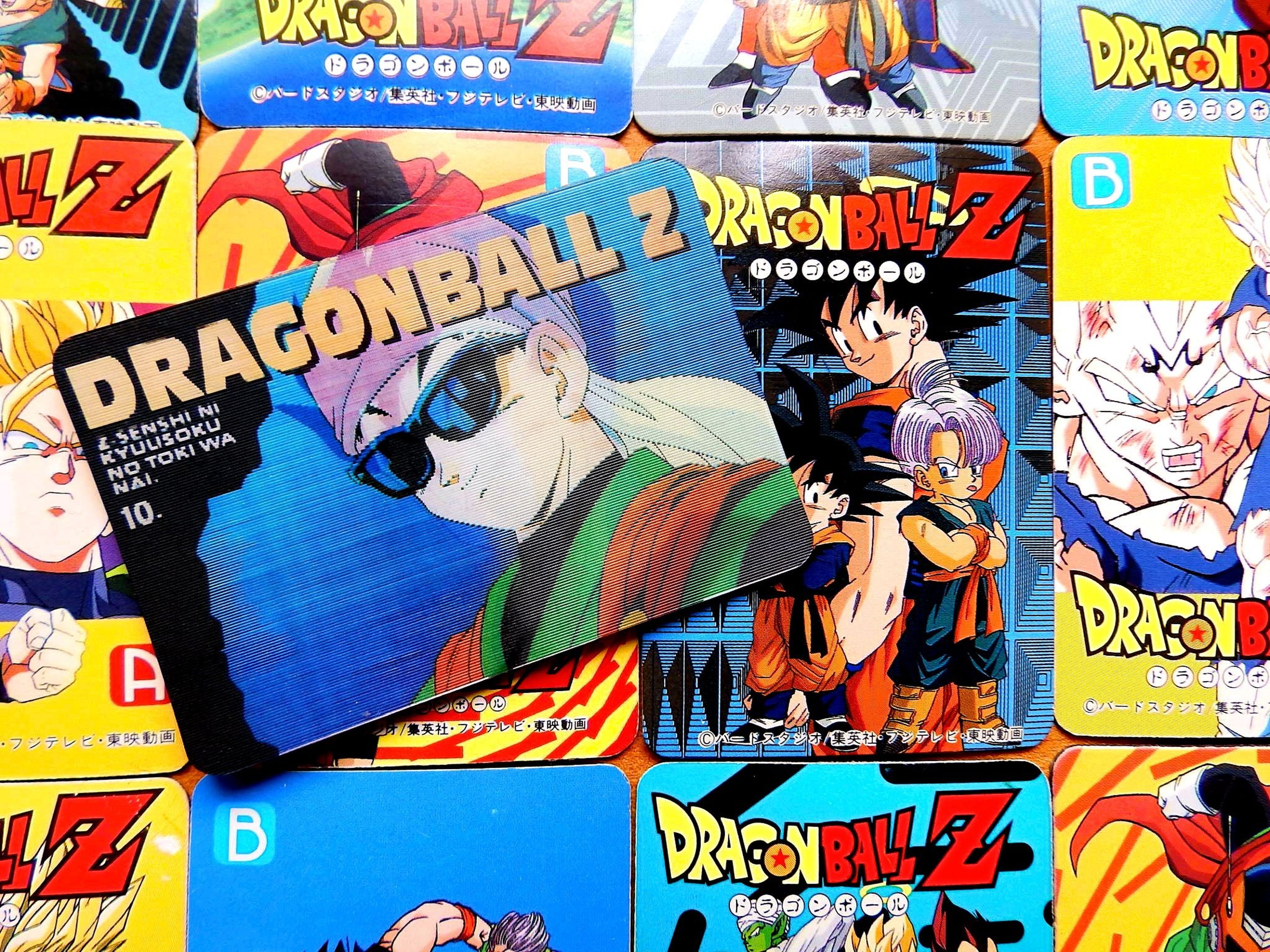 Las cards 3D de Dragon Ball Z