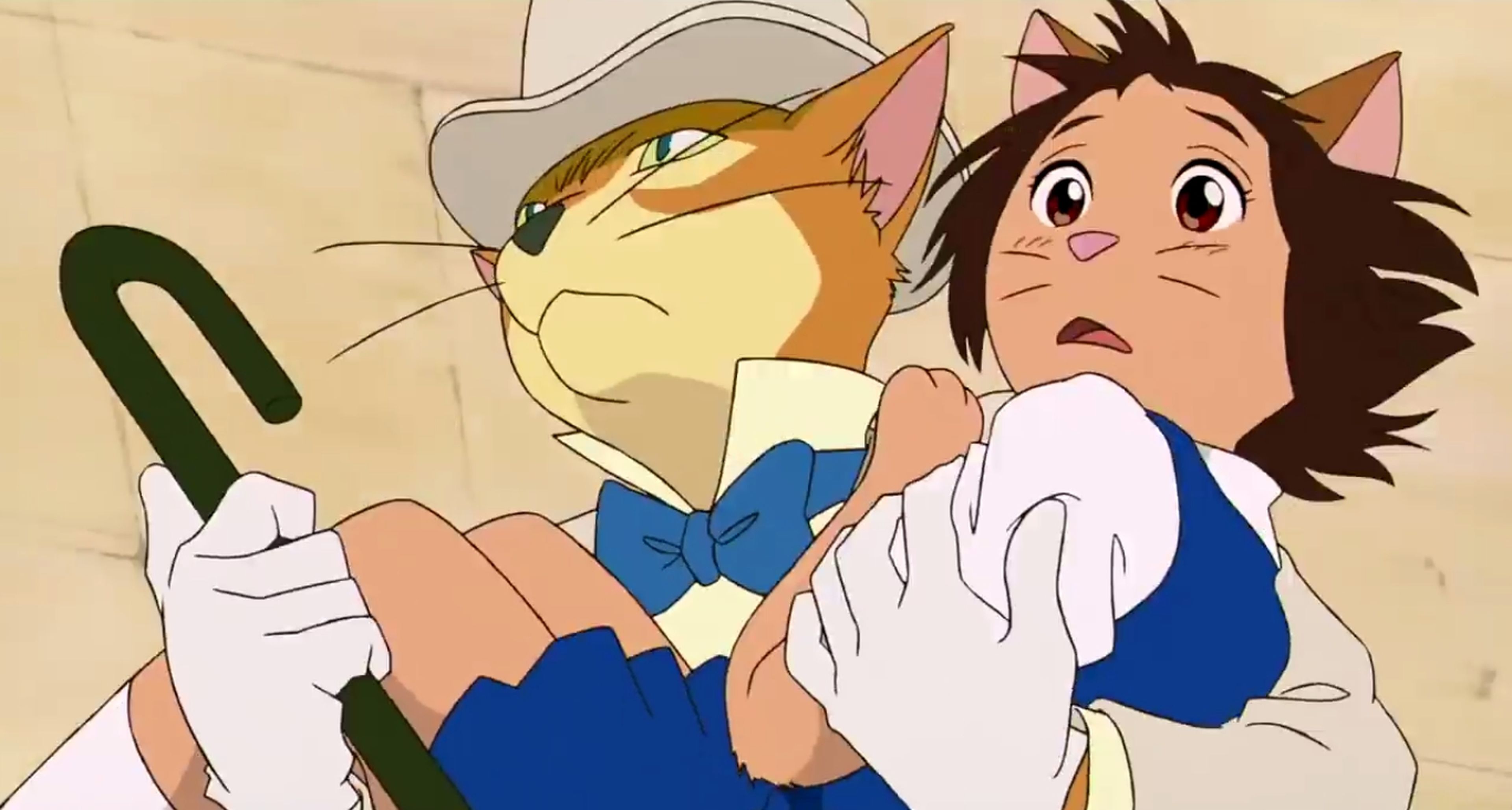 Haru en el reino de los gatos película Studio Ghibli