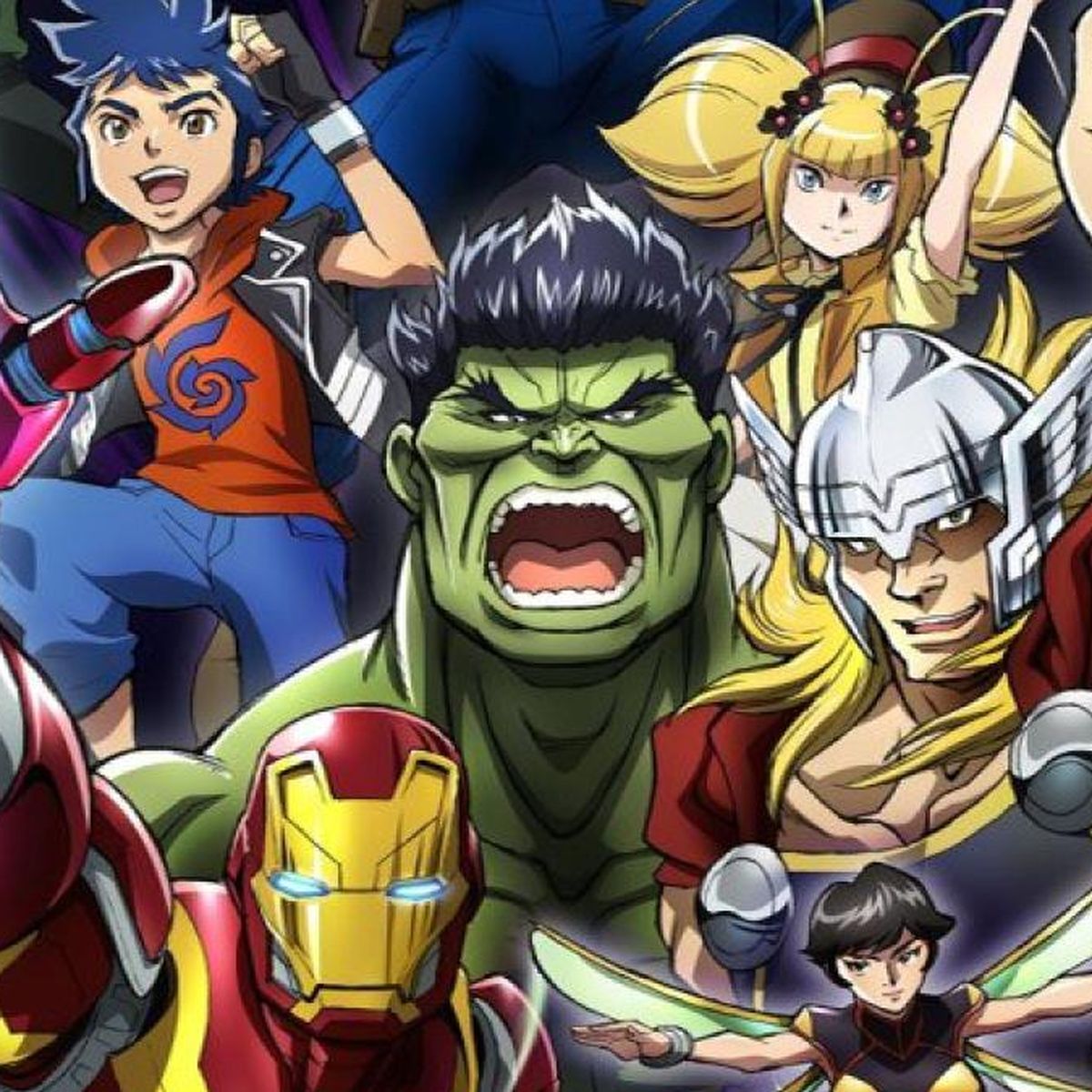 El anime Marvel Future Avengers estará disponible en Disney+