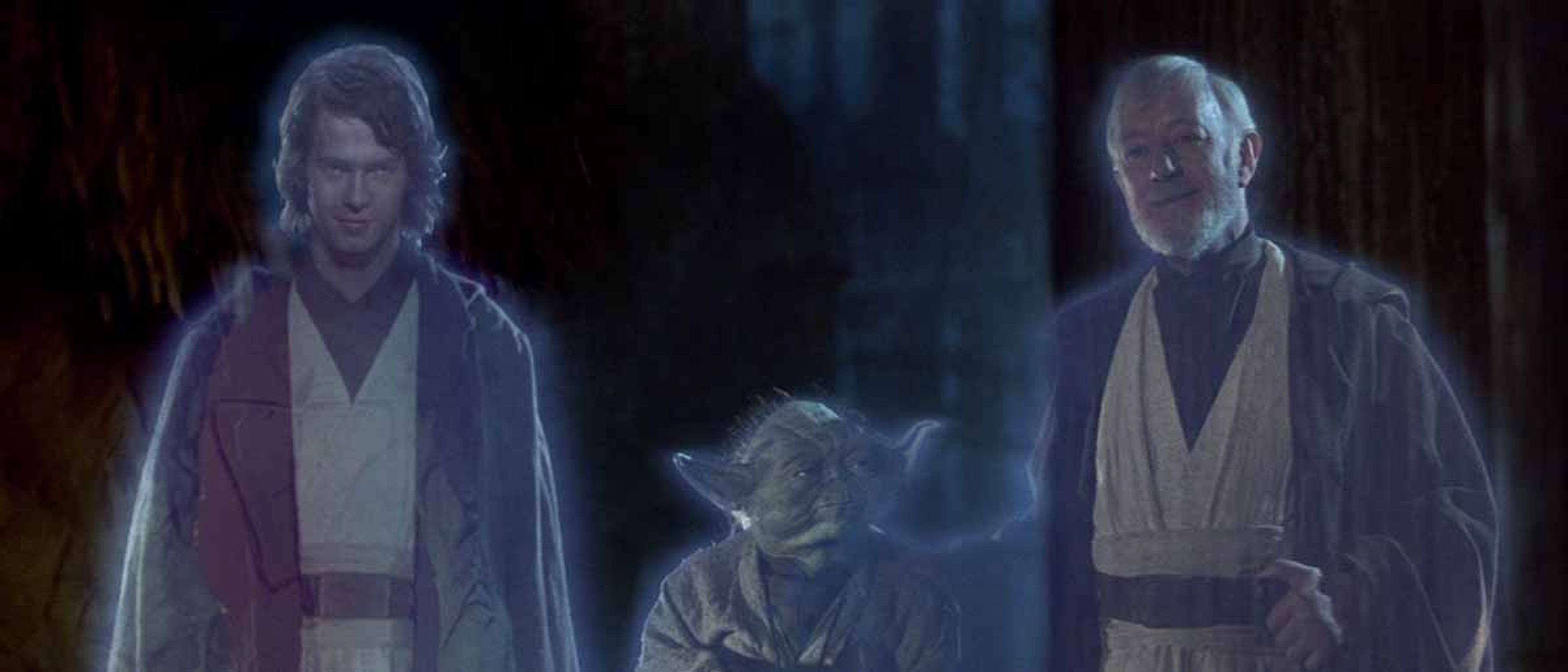 Anakin Skywalker, Yoda y Obi-Wan Kenobi (El Retorno del Jedi)