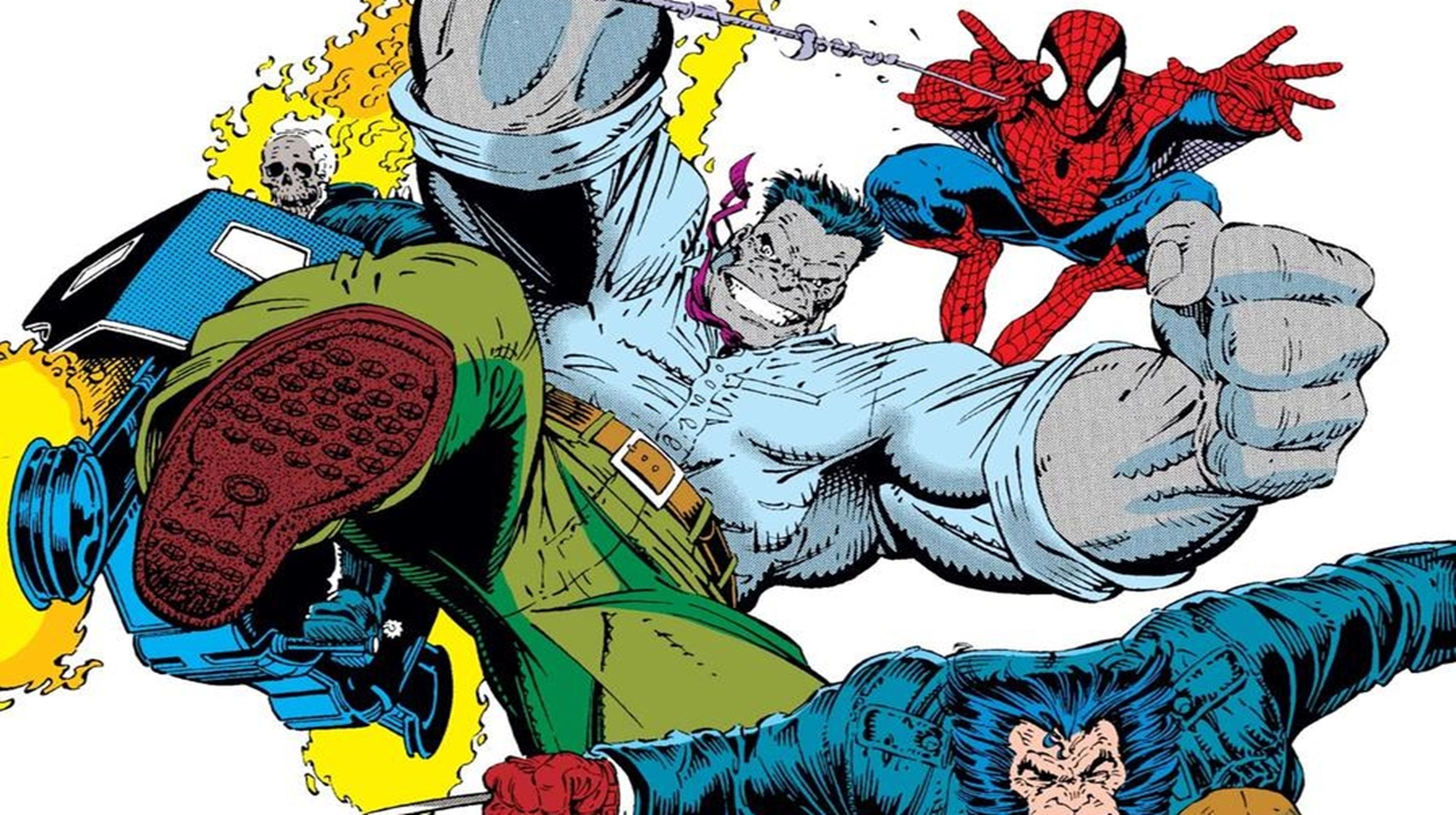 El cómic en el que Los 4 Fantásticos tuvieron a Hulk, Lobezno, Spider-man y Motorista Fantasma