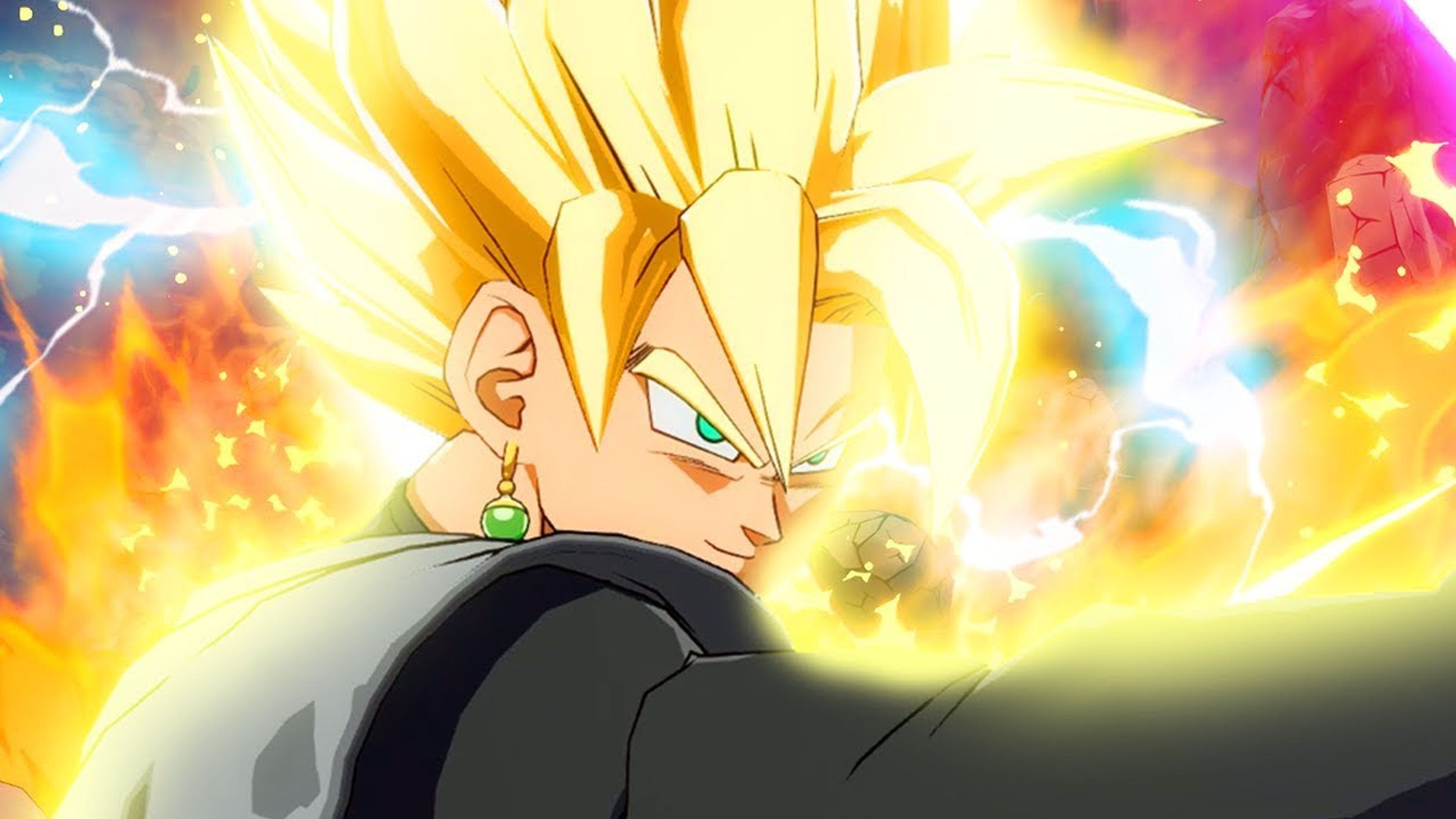 Goku Black Super Saiyan por primera vez en color