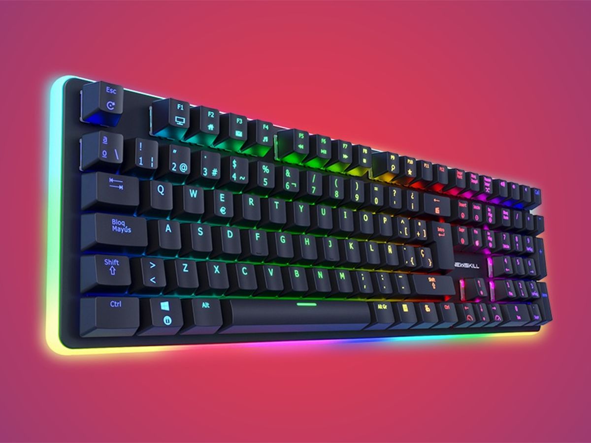 El teclado mecánico Newskill Suiko con switches Kailh Blue ya está  disponible por menos de 60€