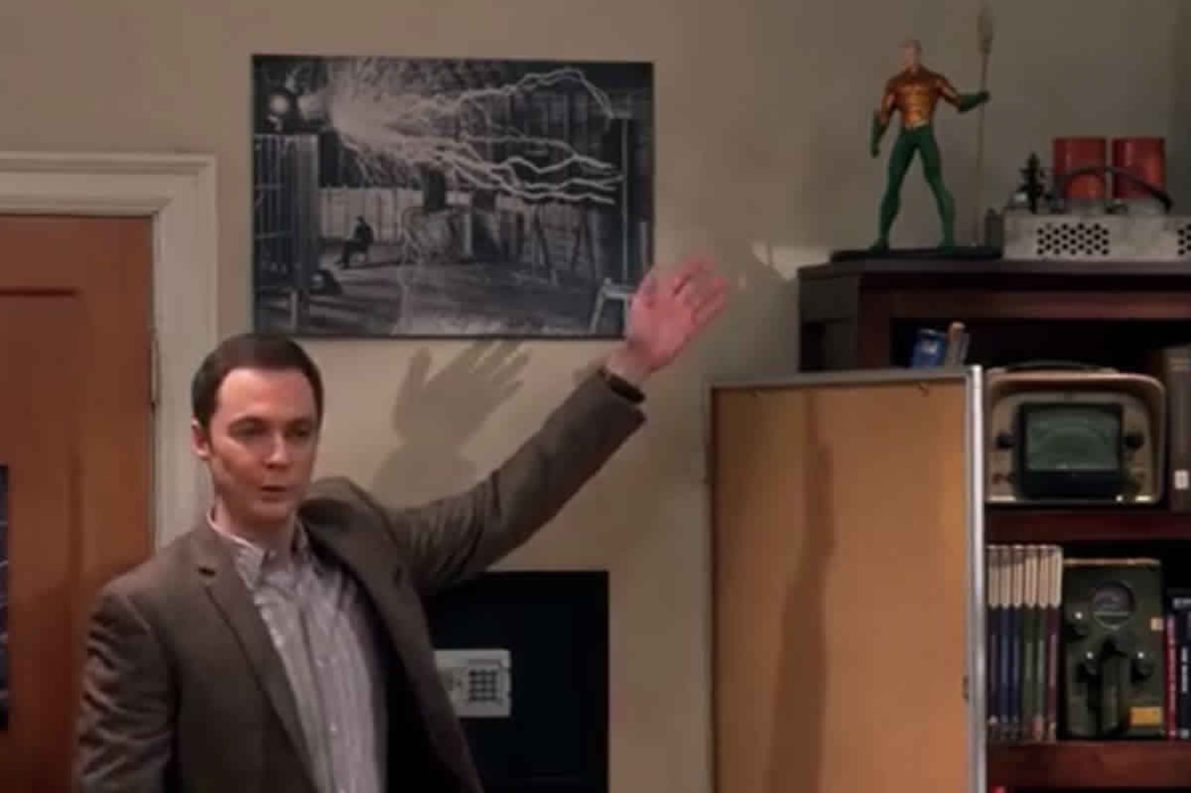 Big Bang Theory - Estatua de Aquaman