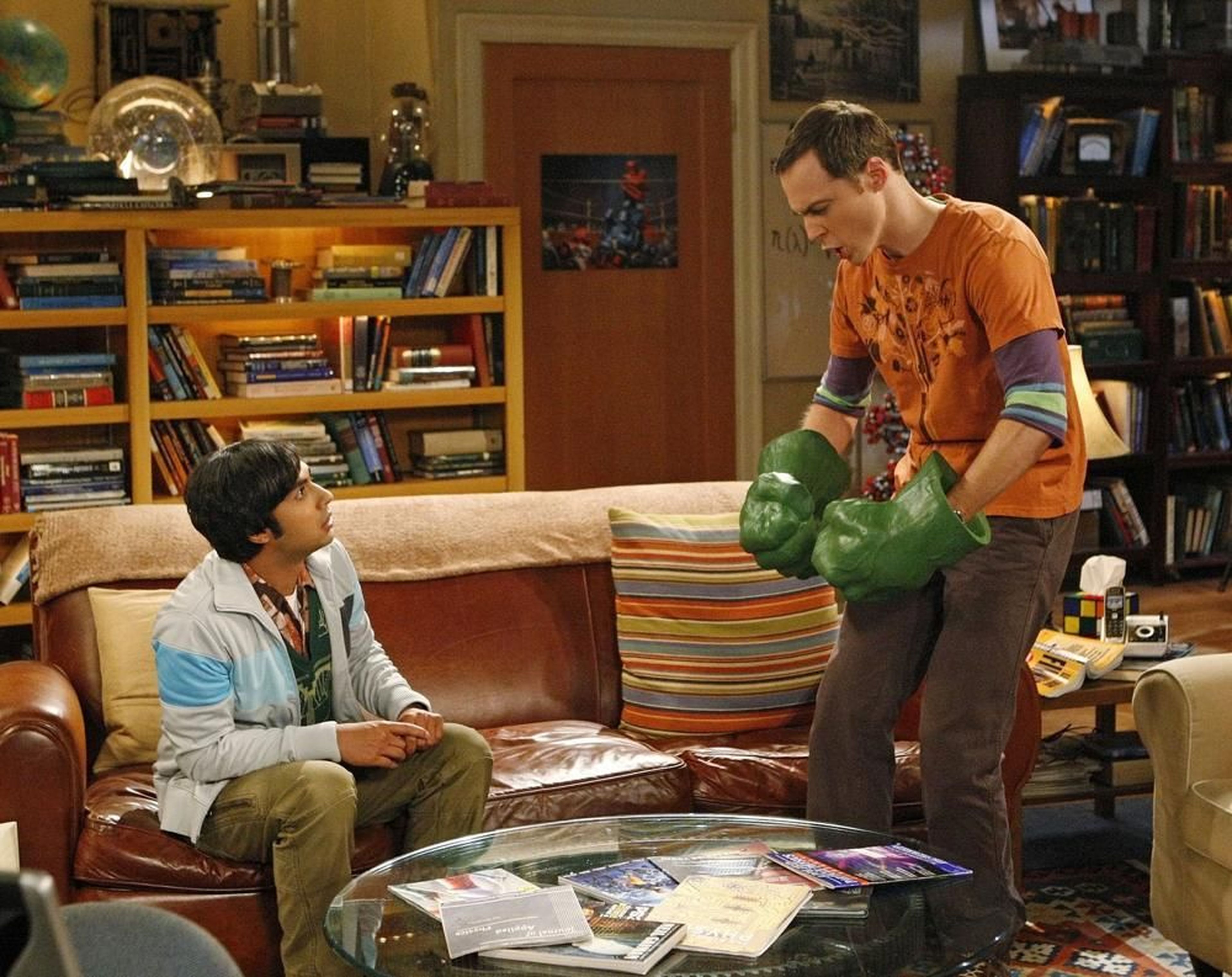 The Big Bang Theory - Manos de Hulk
