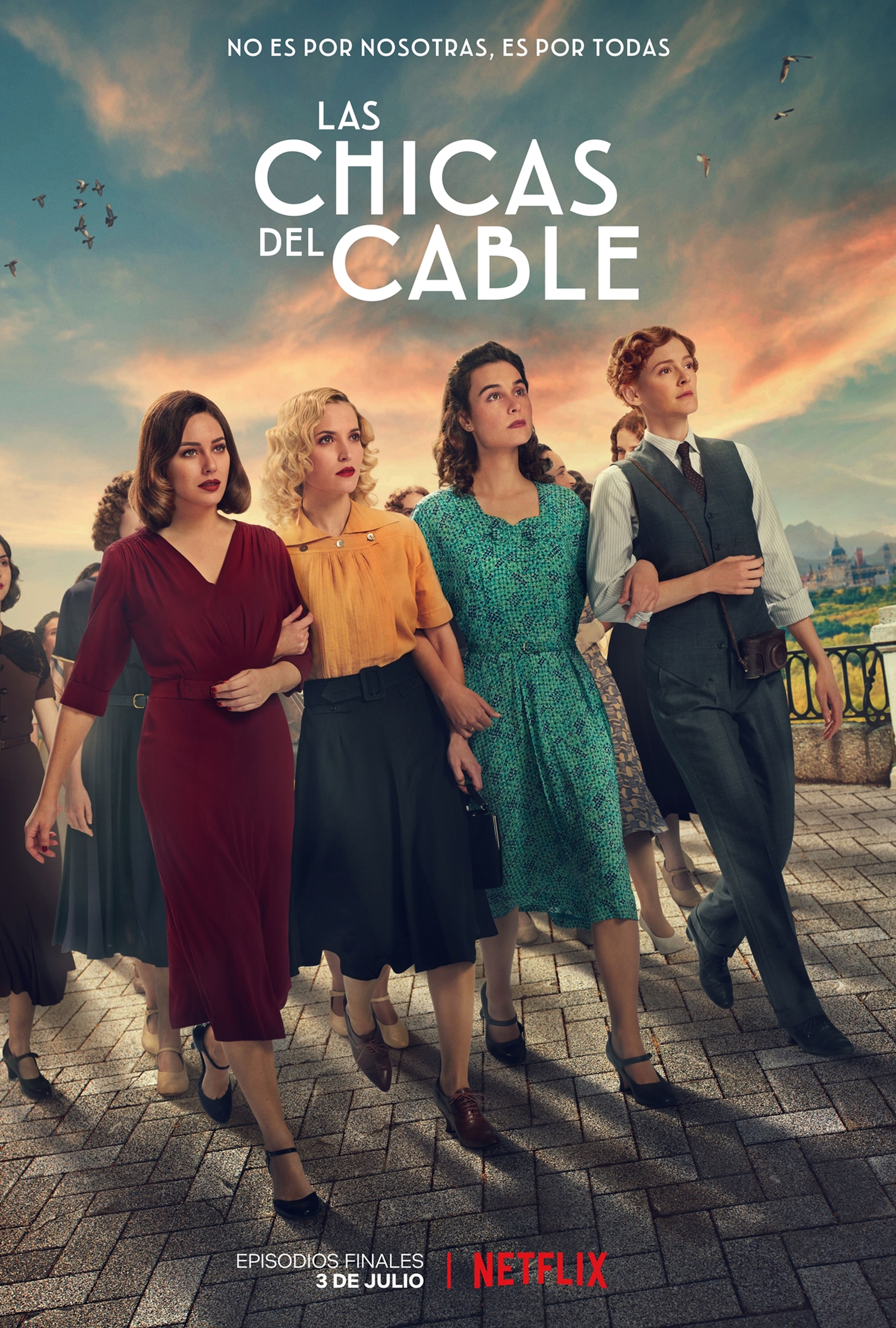 Póster Las chicas del cable temporada final