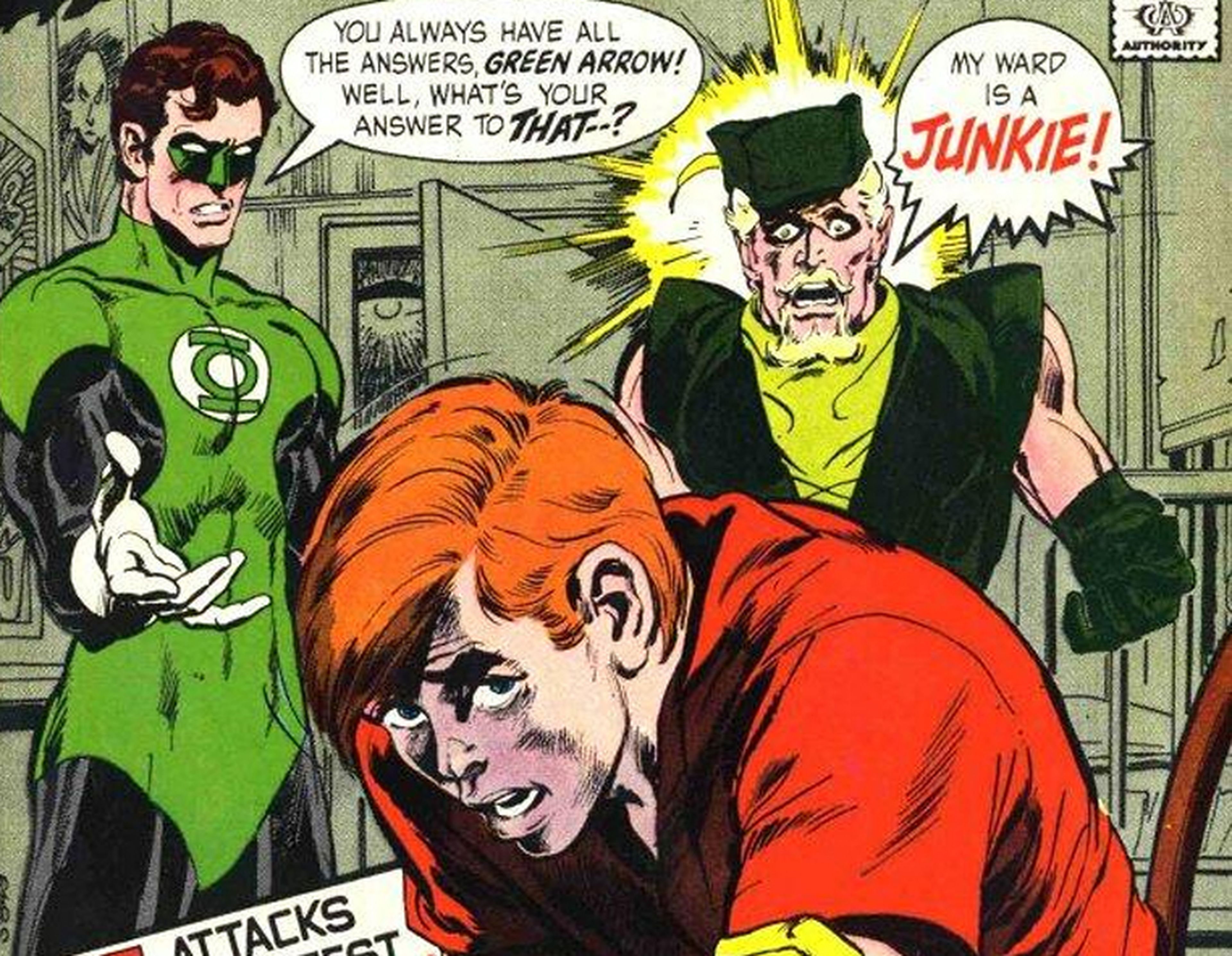 Comics polémicos - Green Lantern y Green Arrow
