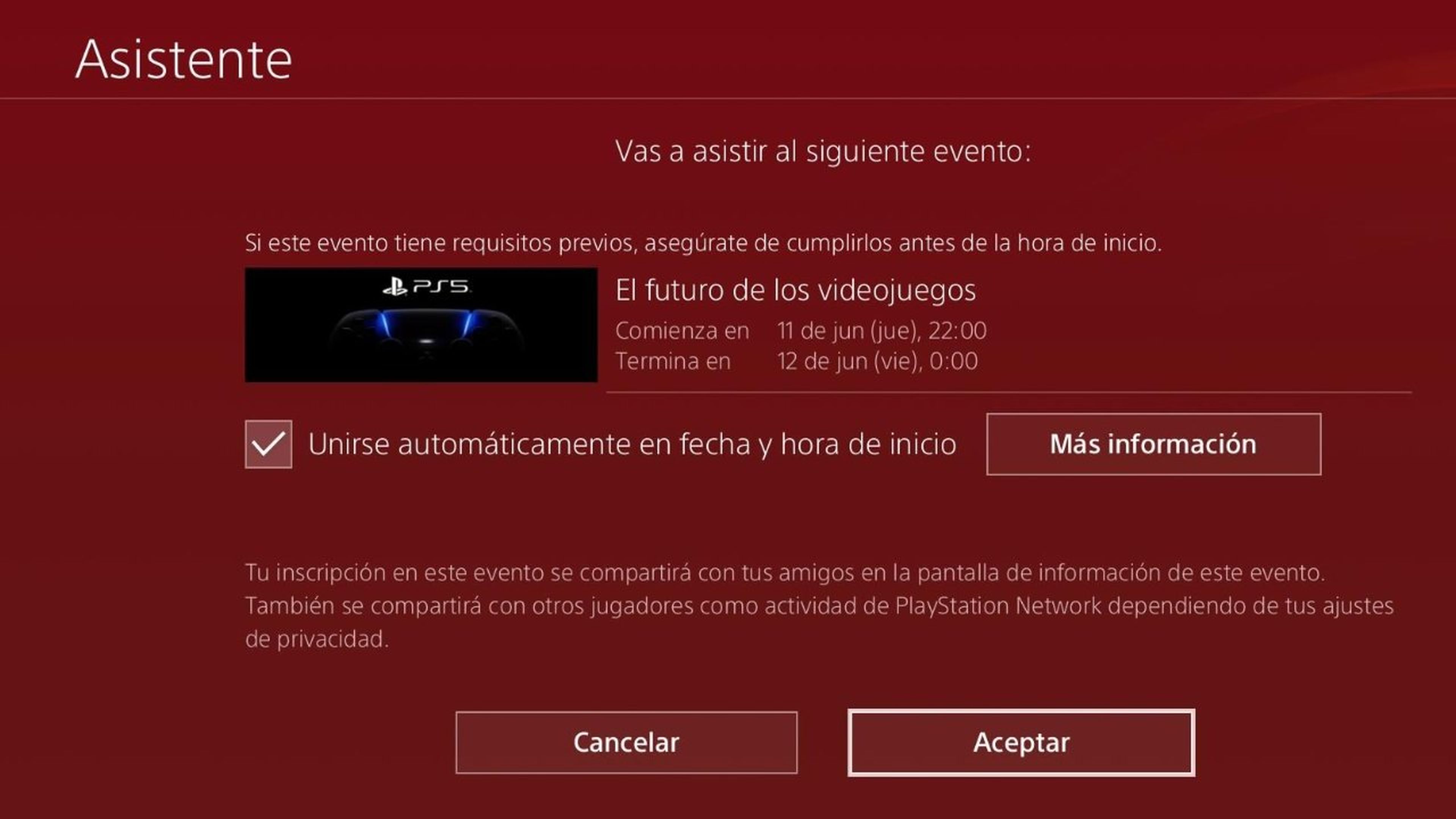 Presentación de PS5 en PS4