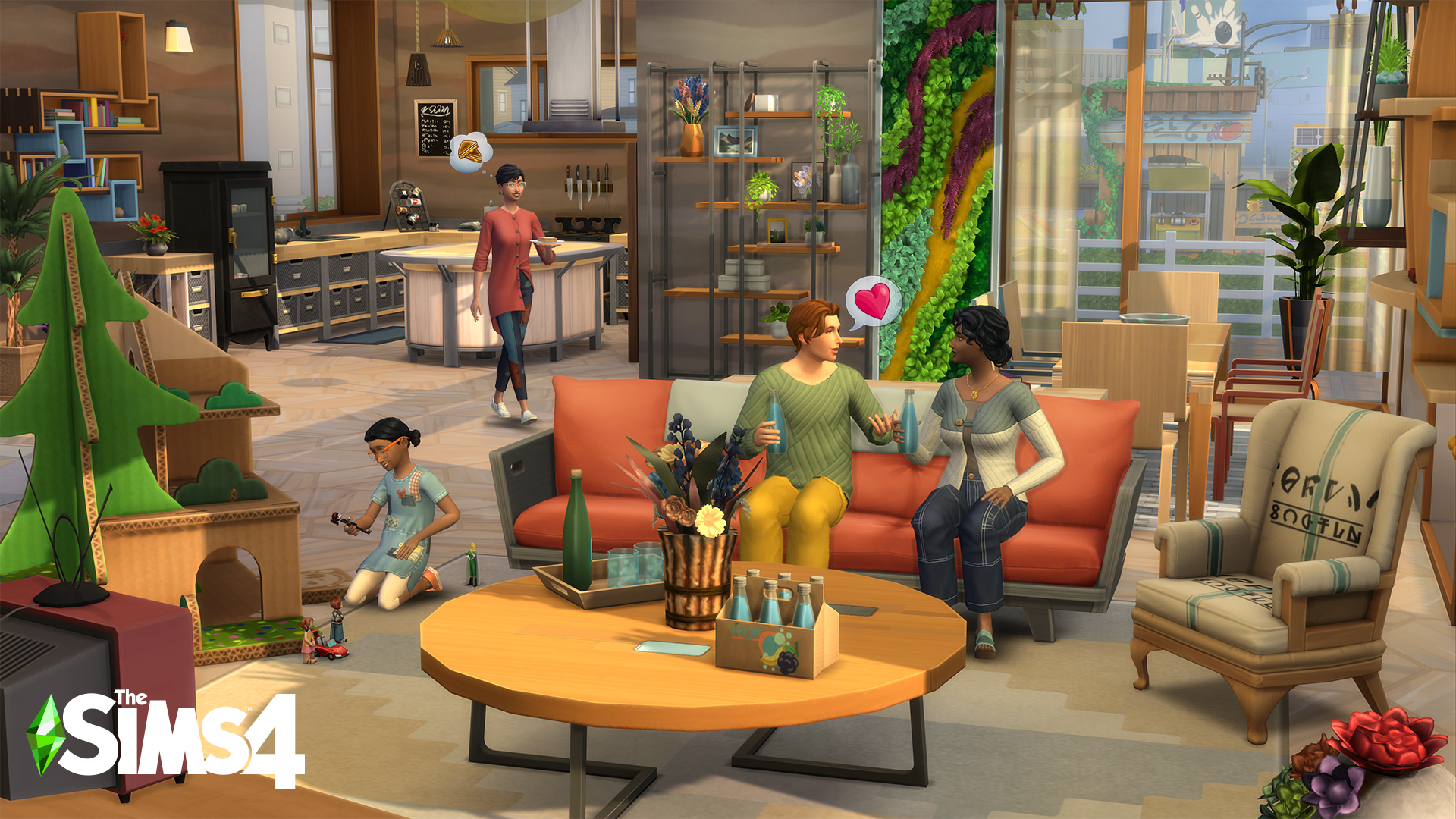 Los Sims 4 Starter Coleccion: Ambiente Acogedor (Los Sims 4+Dia de