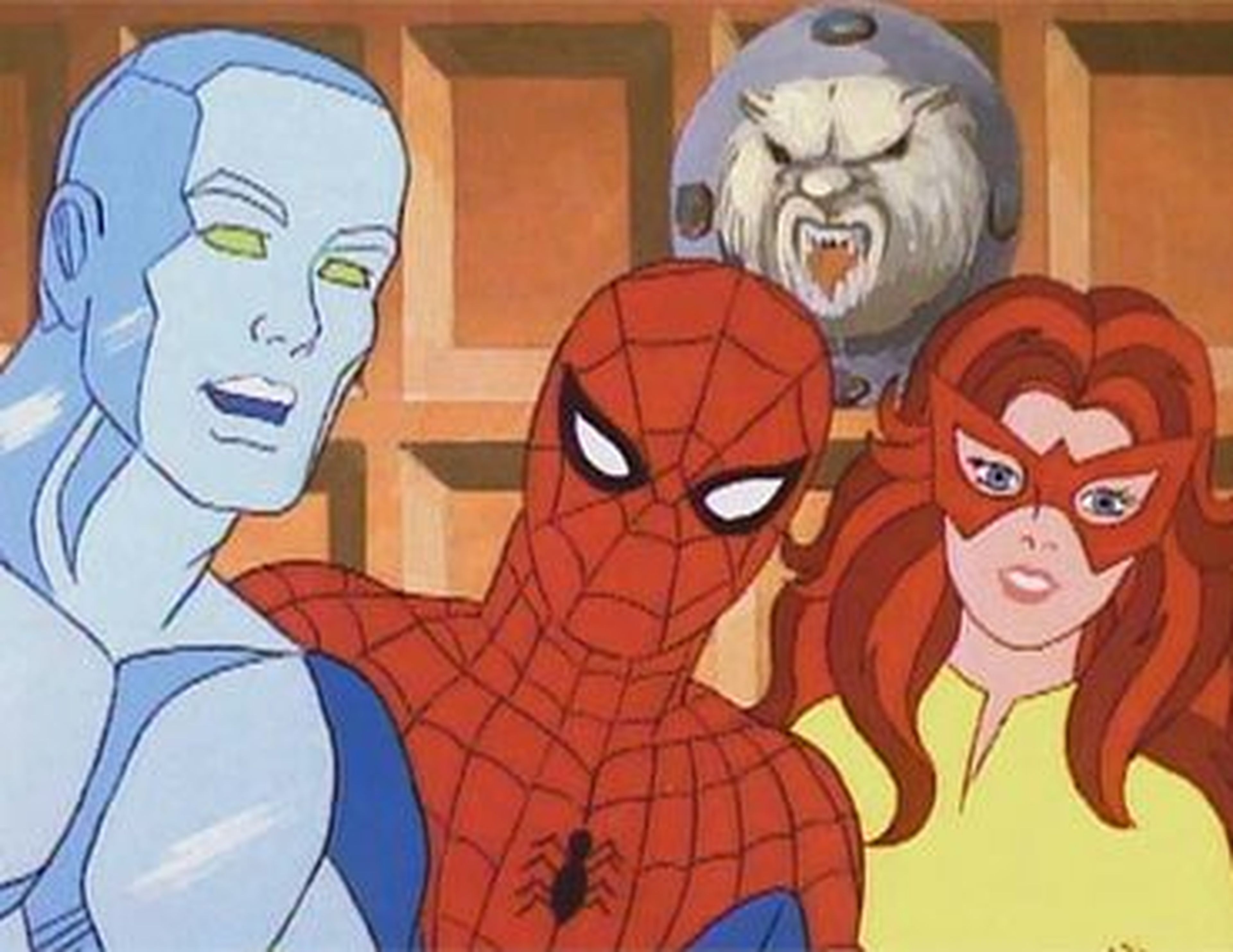 Spiderman and his amazing friends