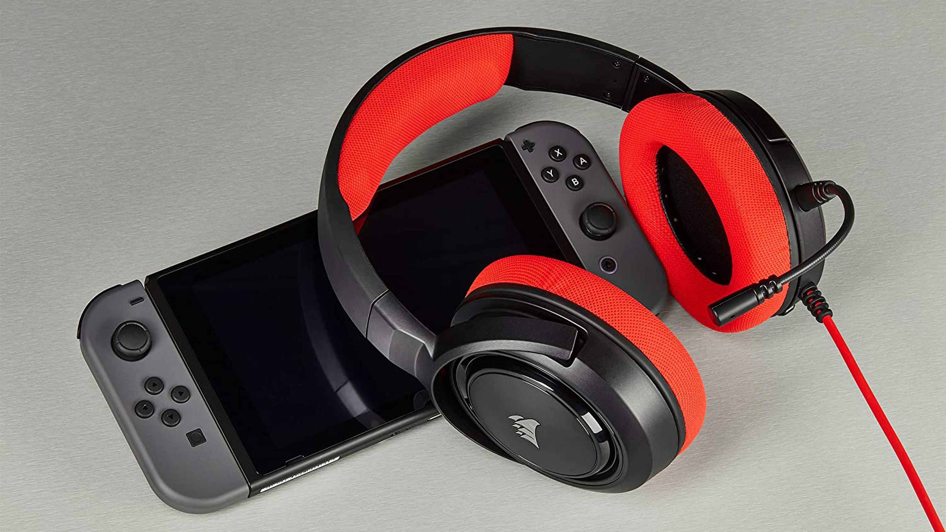 Auriculares gaming Corsair HS35 rojo - Nintendo Switch - Auriculares para  consola - Los mejores precios