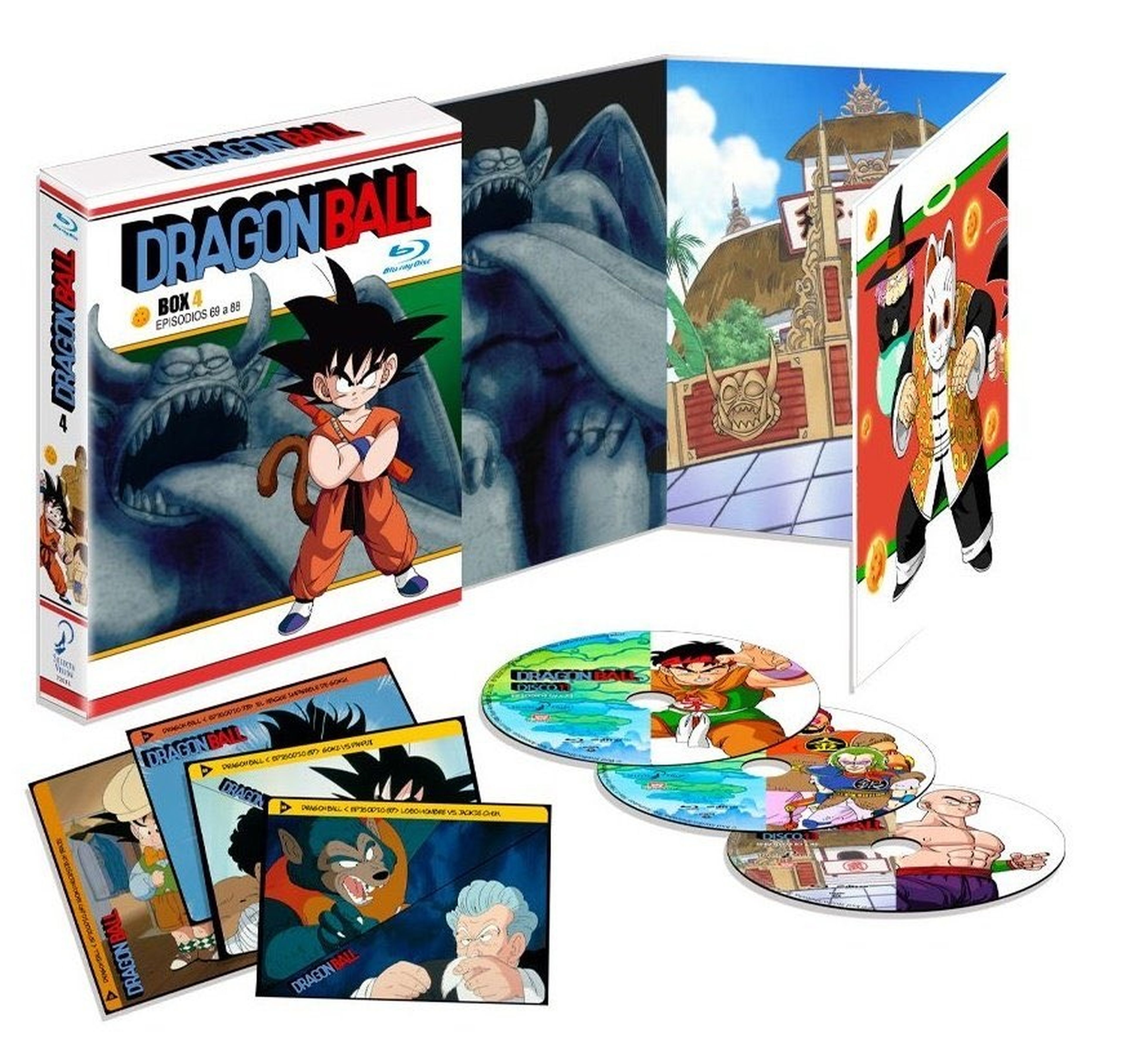 Dragon Ball en Blu-ray - Fecha de lanzamiento y portada del Box 4
