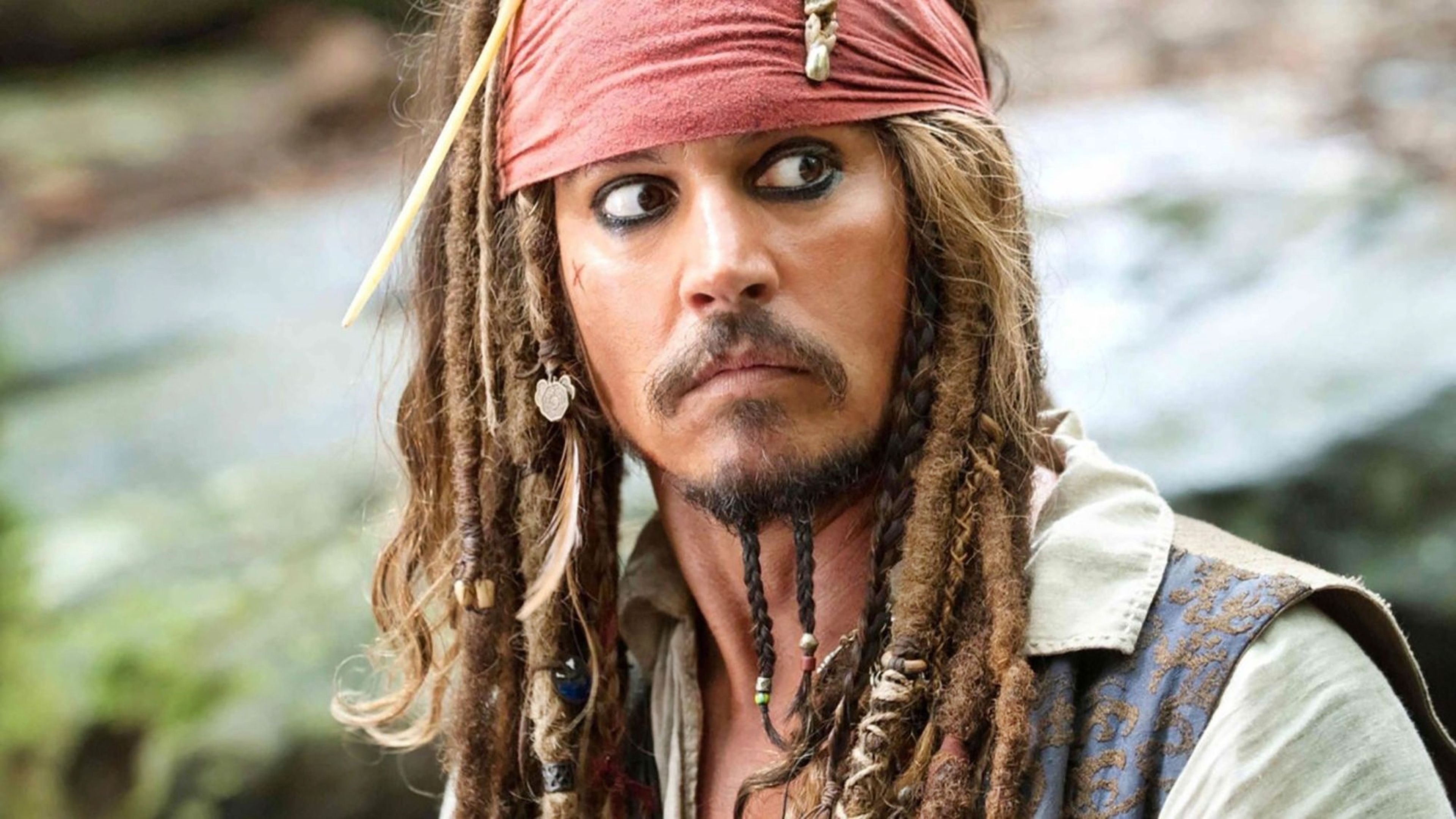 Johnny Depp en la saga de Piratas del Caribe