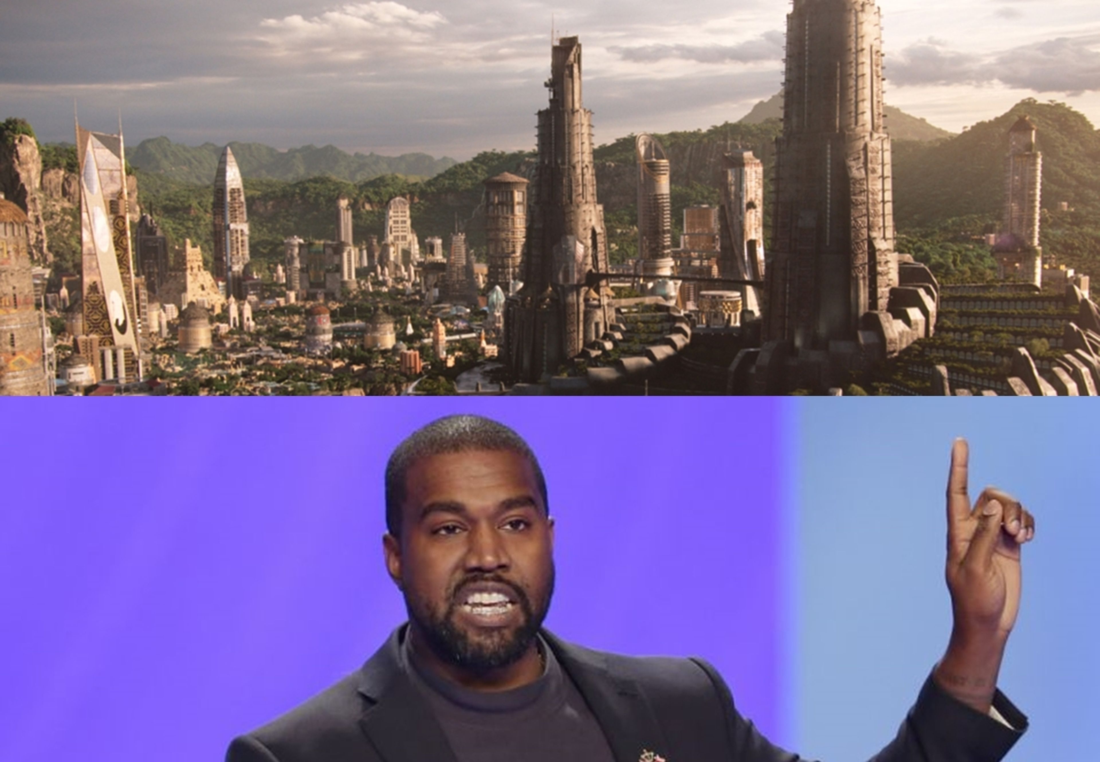 Kanye West Wakanda