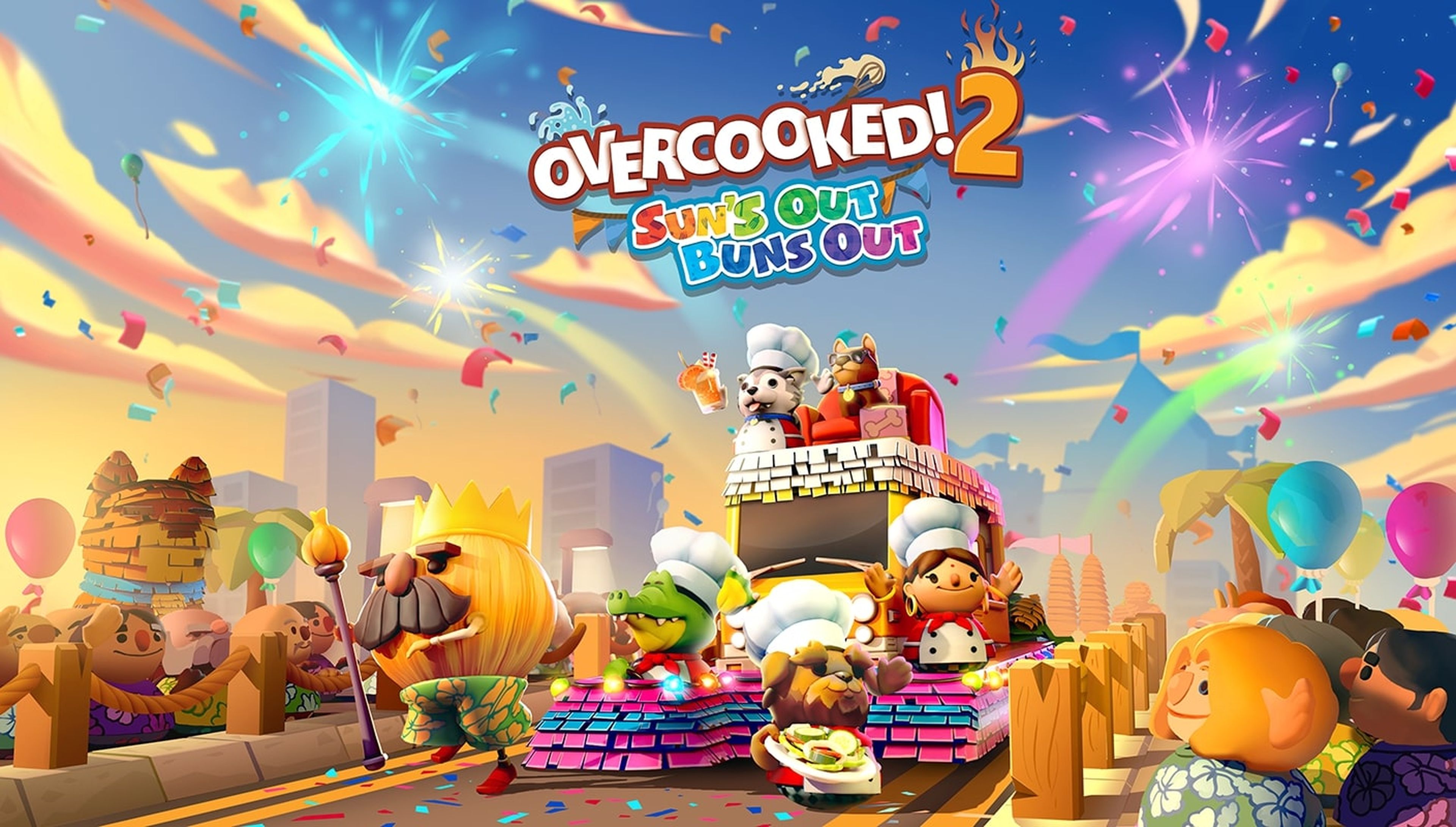 Overcooked 2 anuncia un DLC gratuito con mucho contenido: chefs