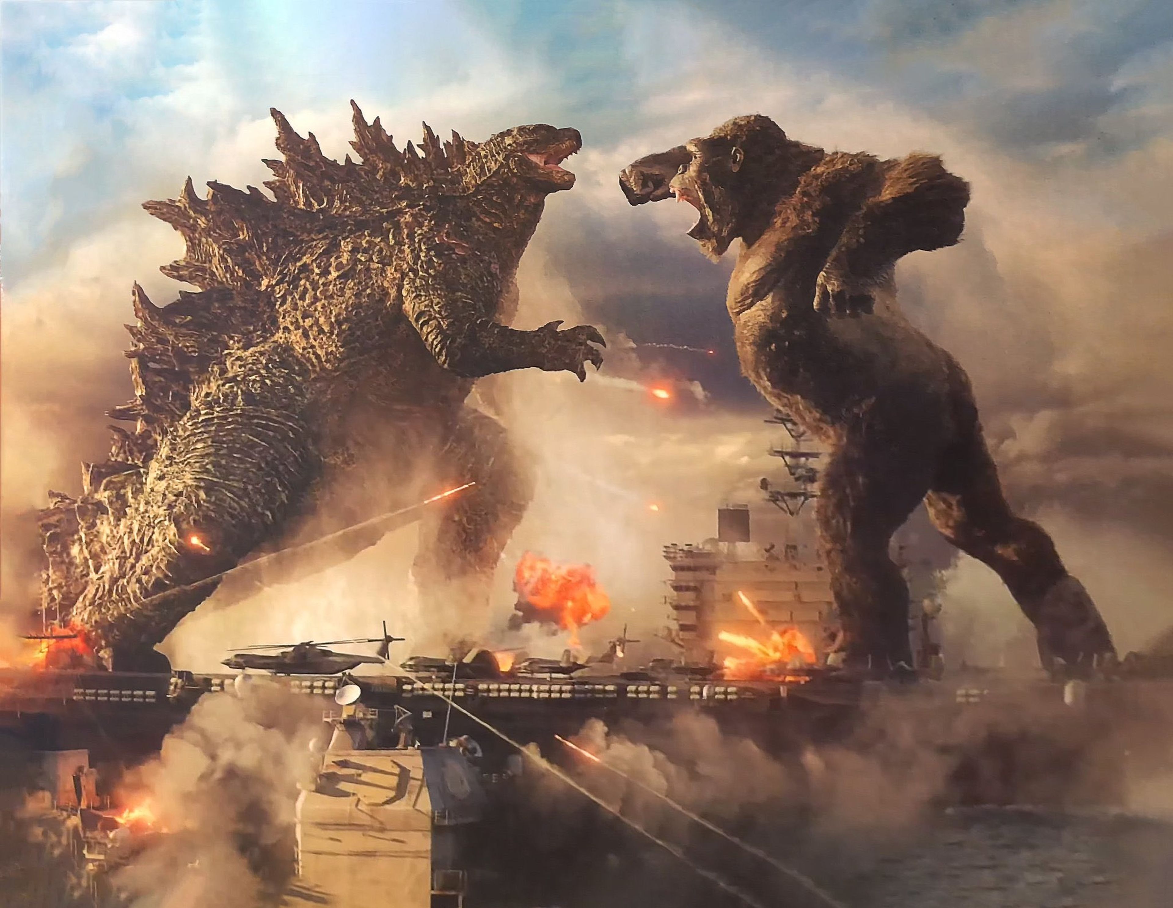 Primera imagen de Godzilla vs Kong