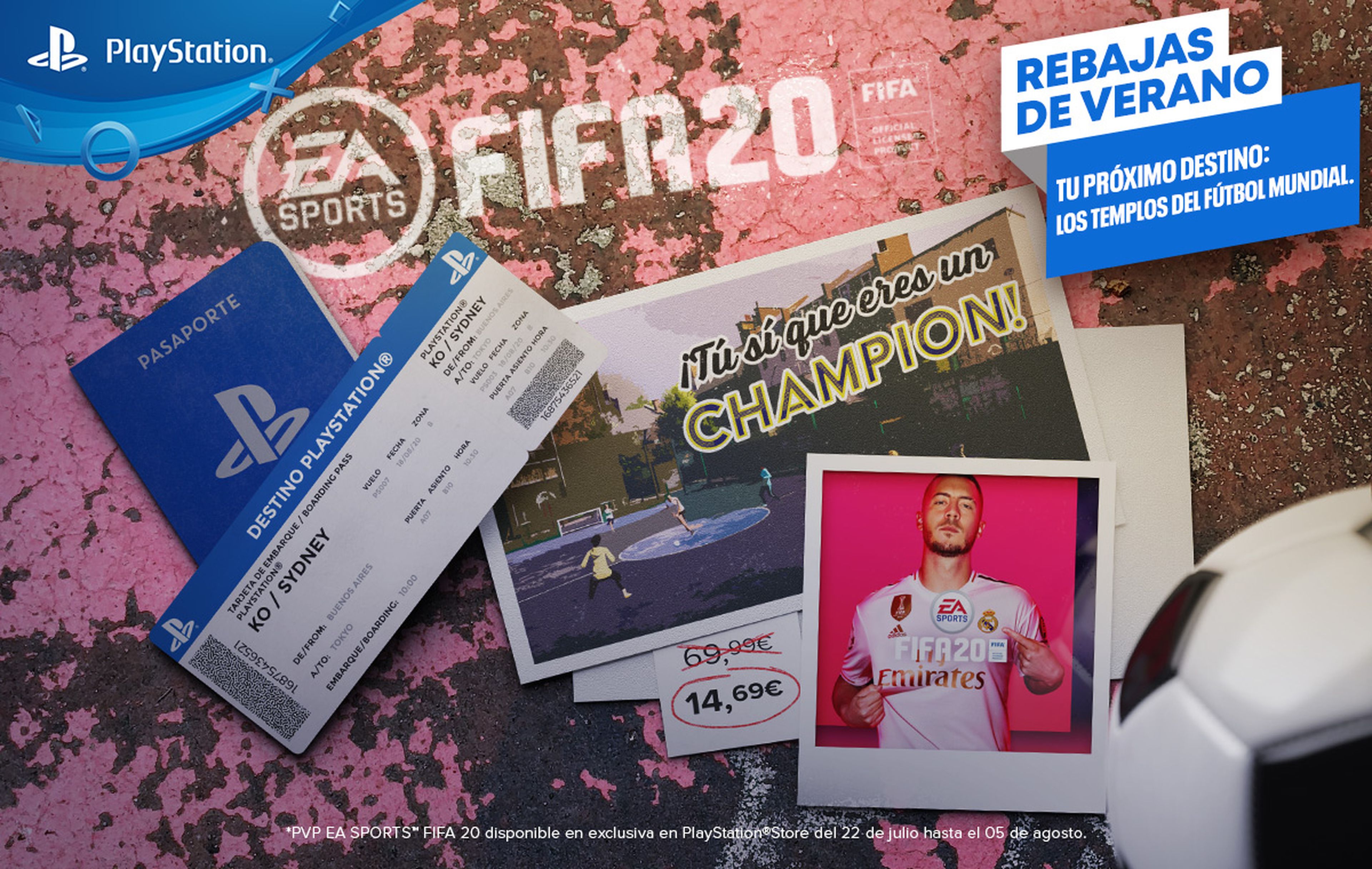Rebajas de verano PlayStation - FIFA 20