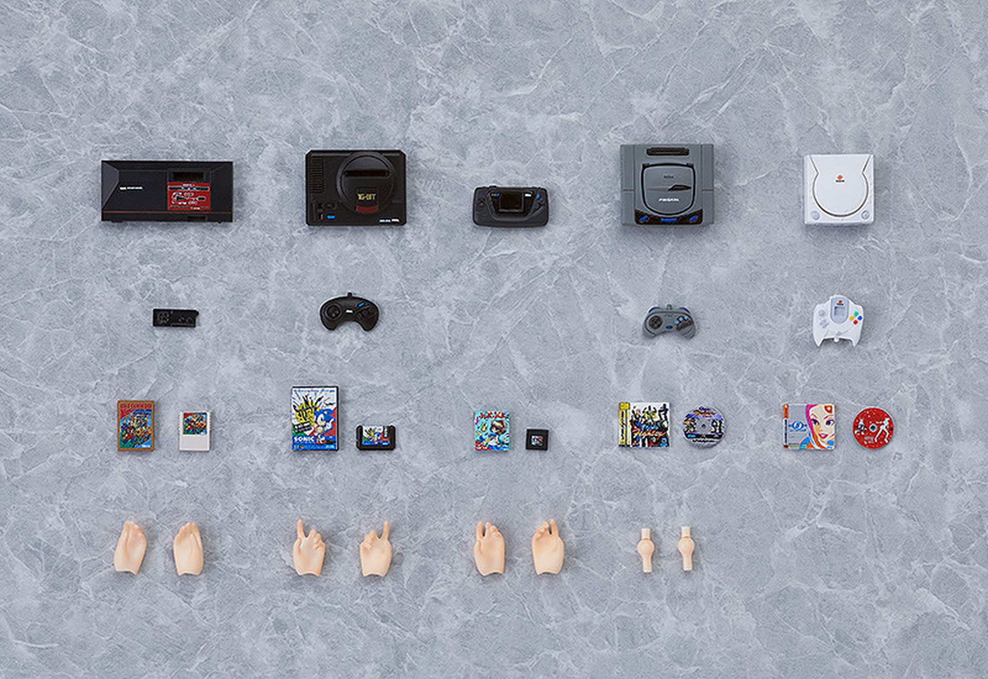 Sega consolas en miniatura