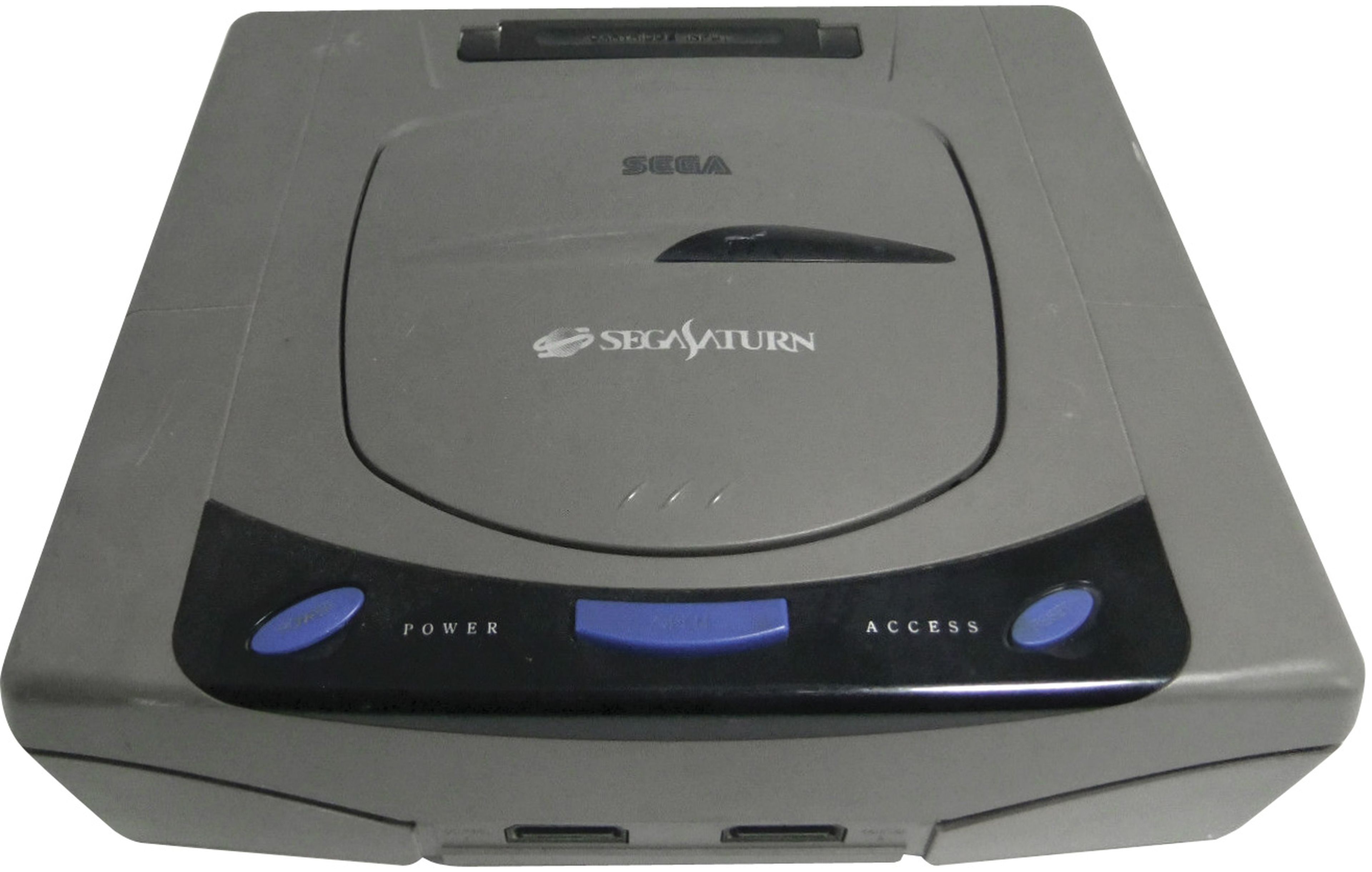 Las Sega Saturn Japonesas lucían este gris característico