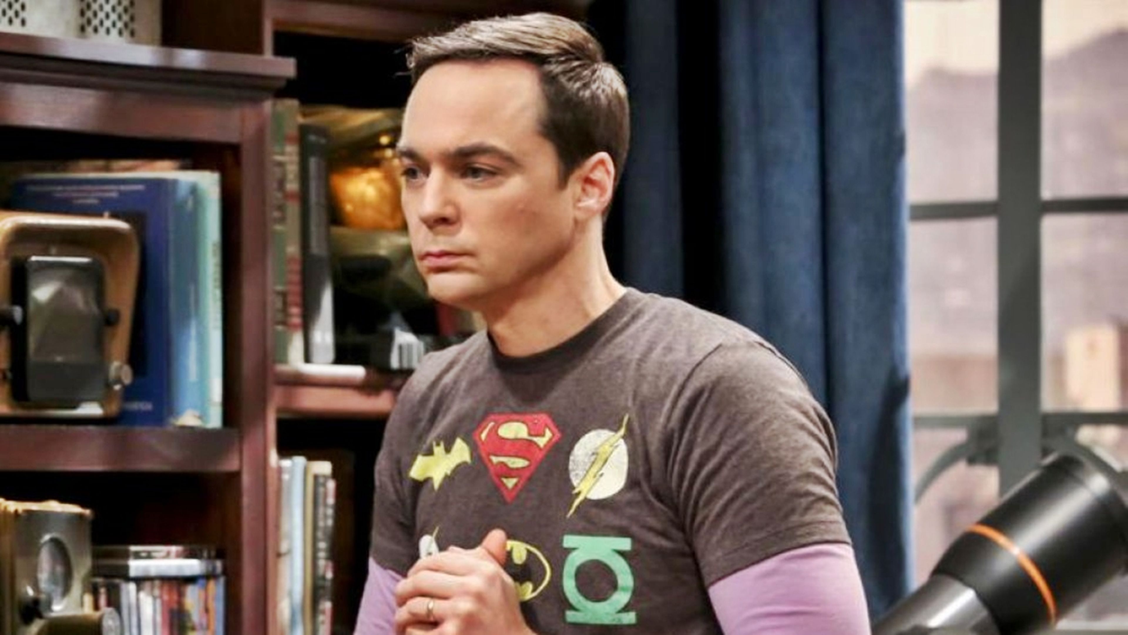 Sheldon en el último capítulo de The Big Bang Theory