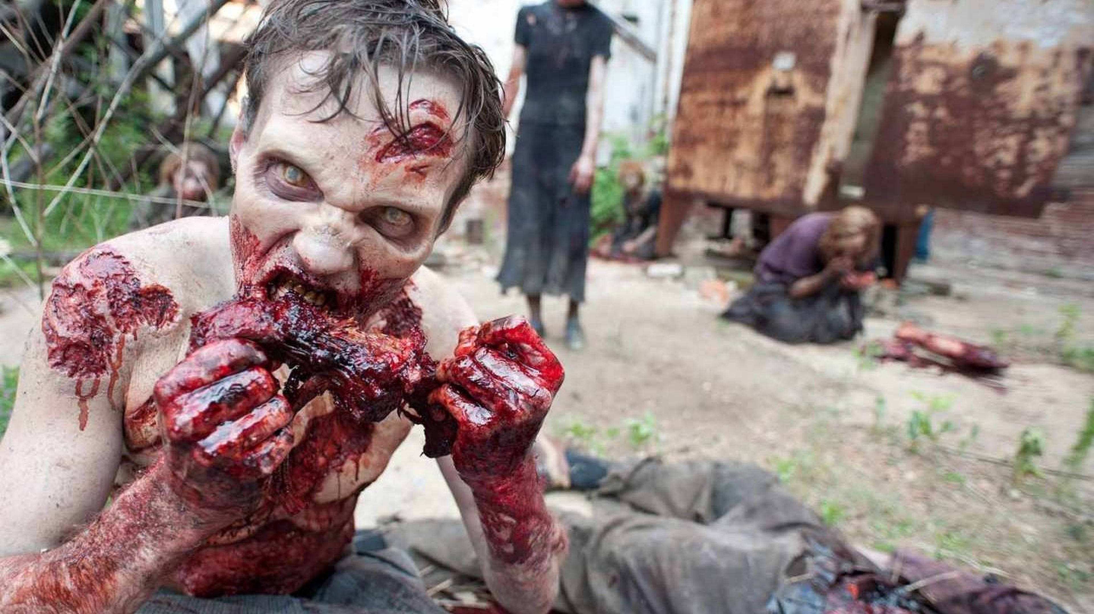Los zombis de The Walking Dead