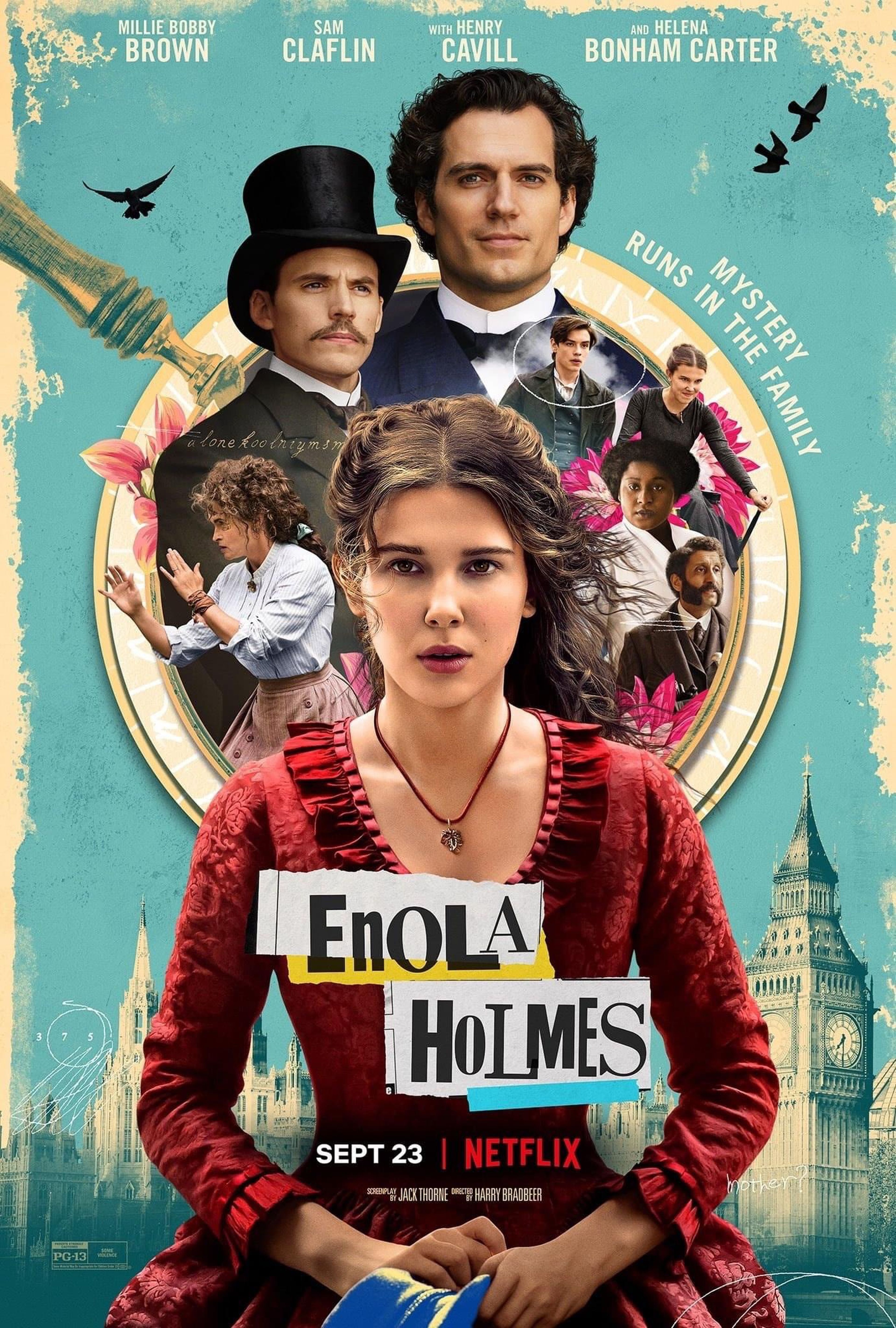 Enola Holmes póster