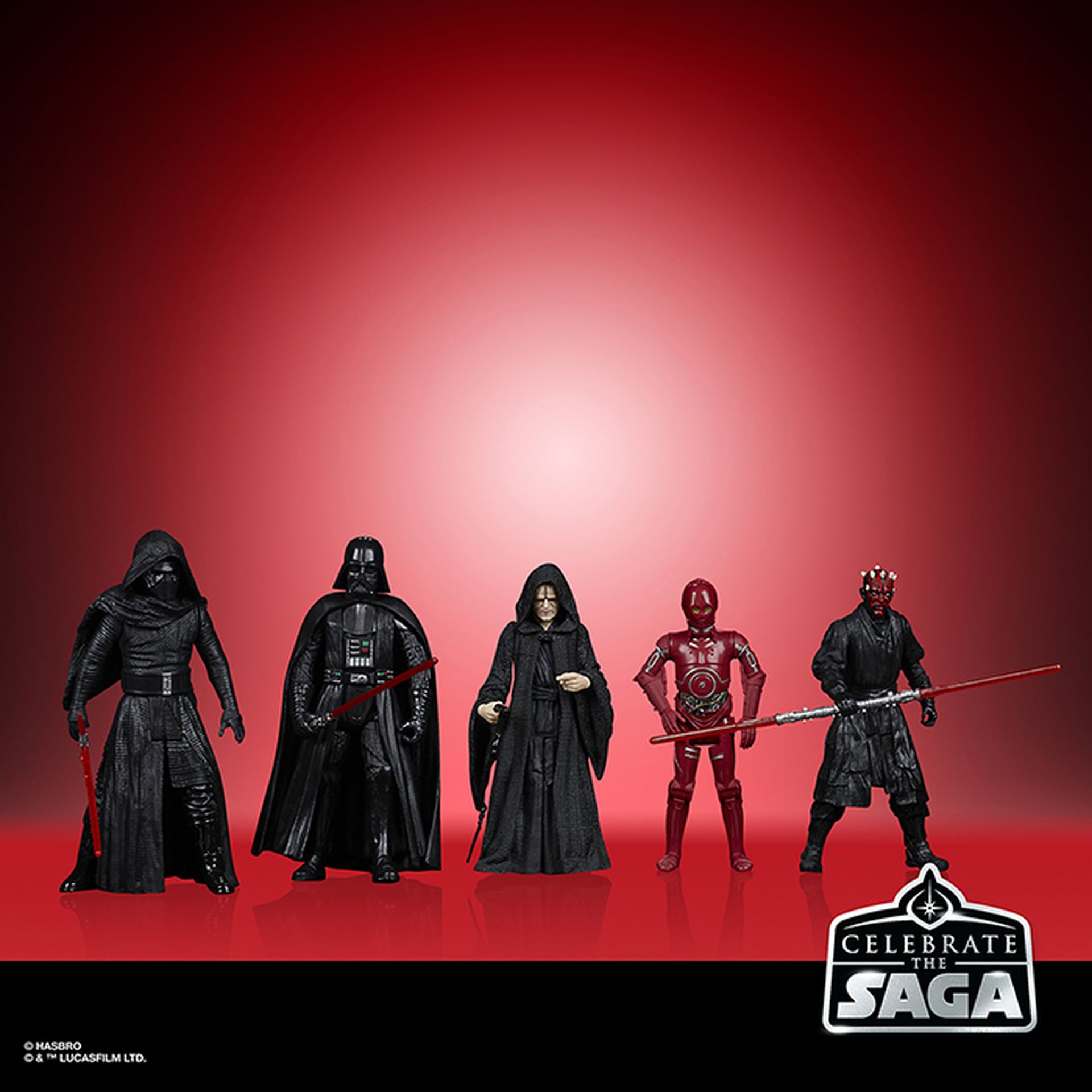 Figuras Hasbro Star Wars Celebrate the Saga - Pack Sith