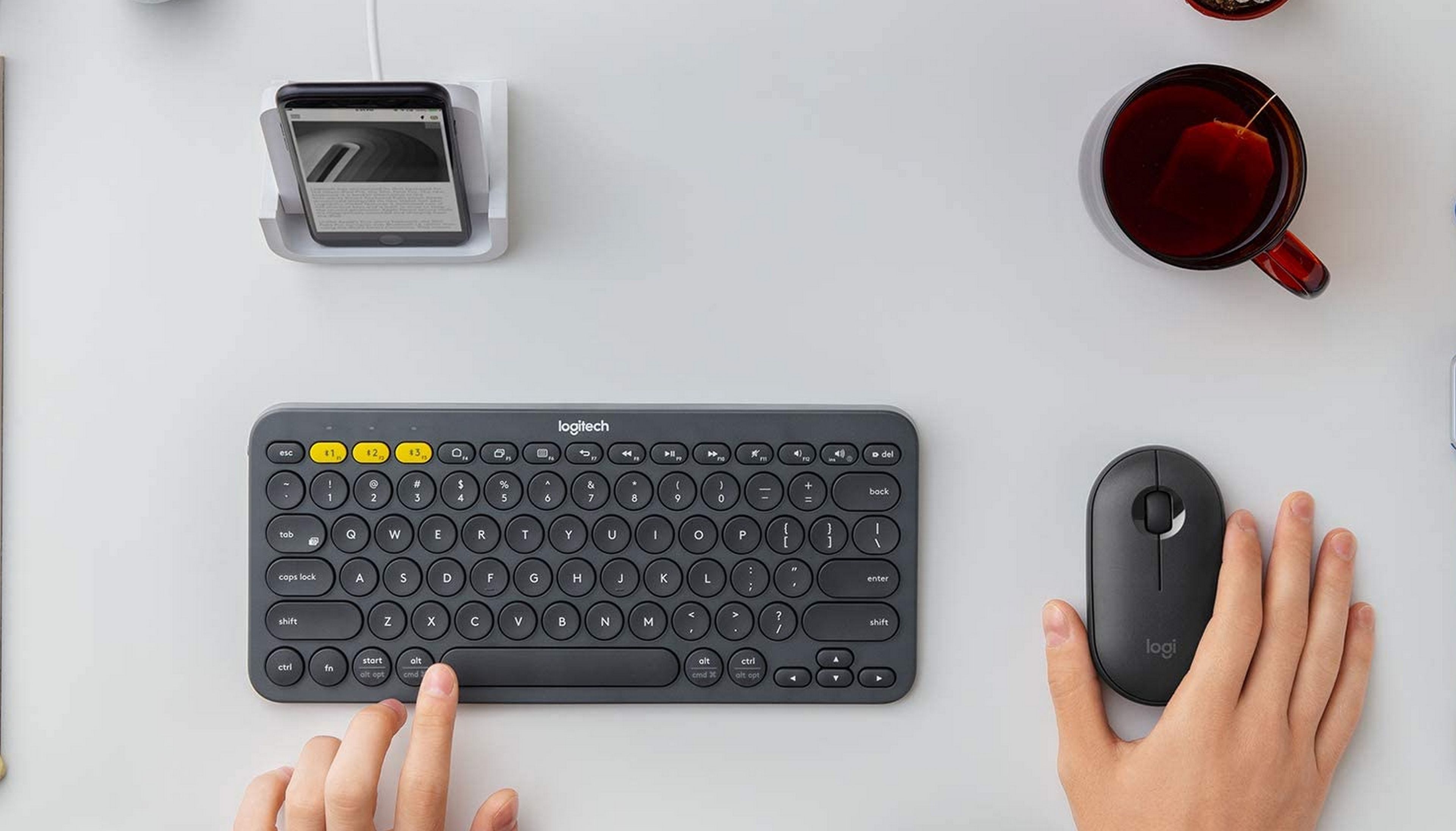 Navega en tu Smart TV con comodidad con este teclado inalámbrico de Logitech  por 32,99 euros
