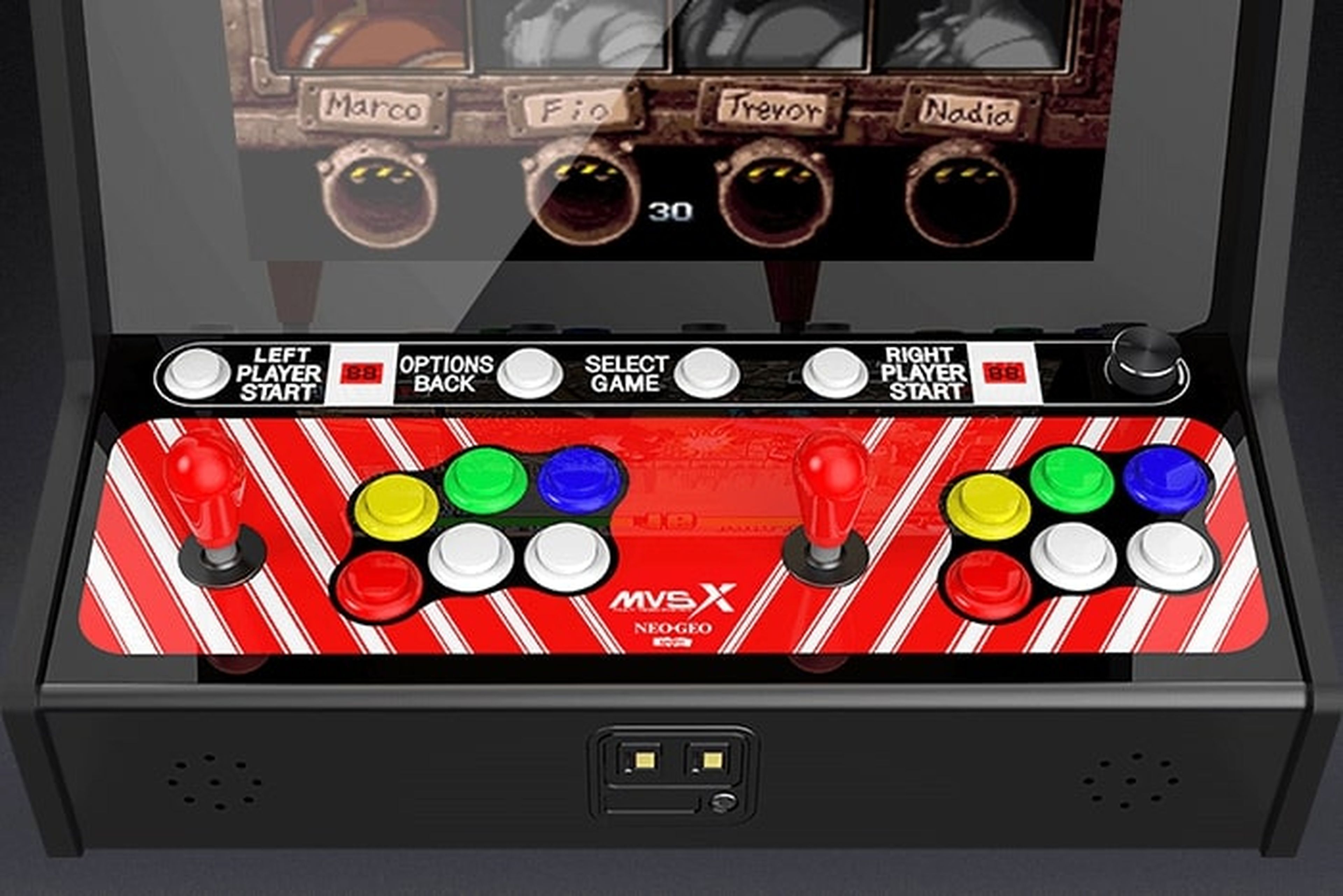 SNK NEOGEO MVSX: una máquina recreativa con 50 juegos de SNK