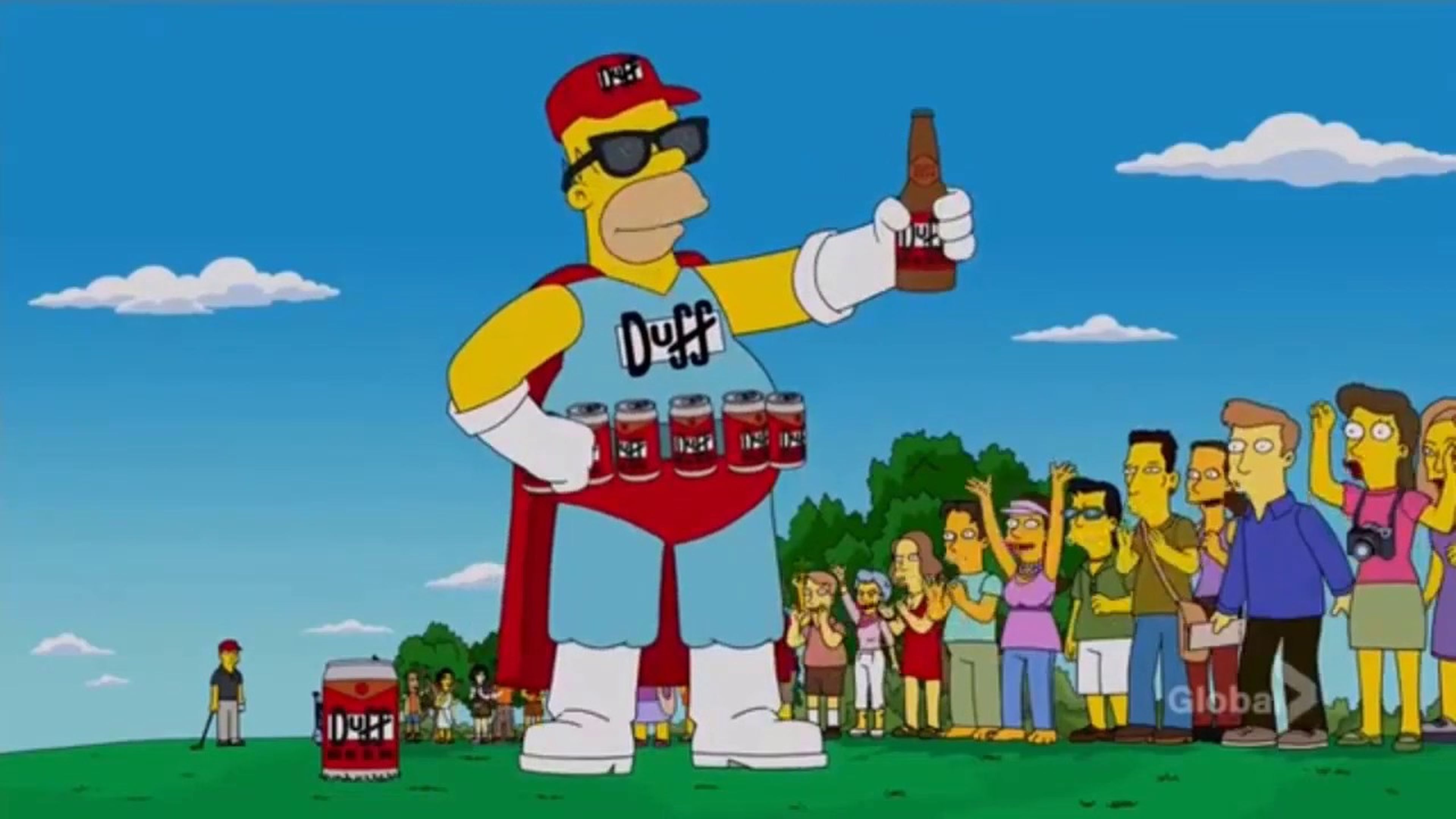 Los Simpson - Homer Duffman
