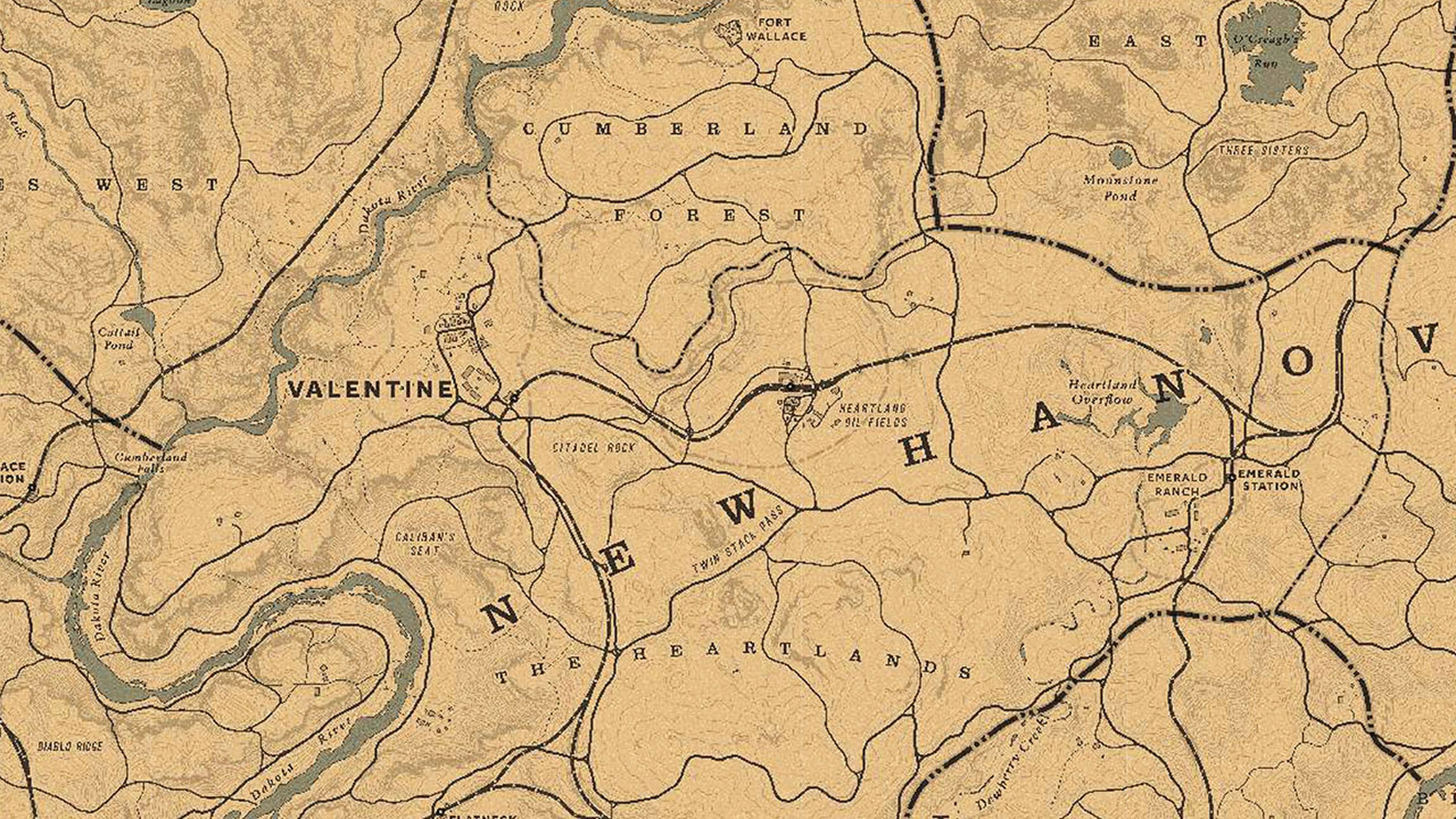 Red Dead Online: dónde están todas las guaridas de bandas y mapas del  tesoro (mayo 2019)
